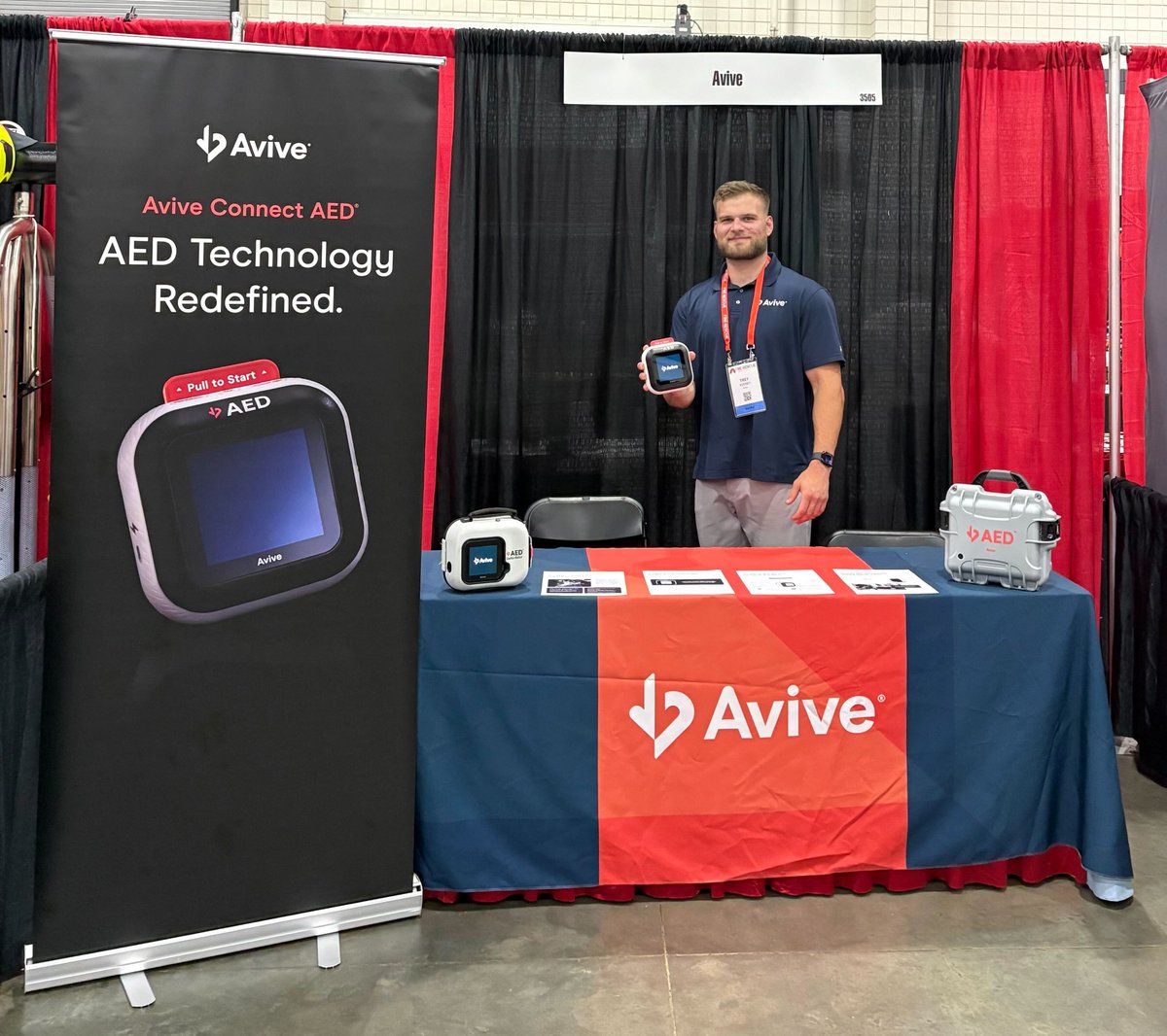 Avive Solutions (@avivesolutions) on Twitter photo We're at Booth 3504 at the <a href="/scfirefighters/">SC State Firefighters' Association</a> Show in Myrtle Beach, SC! The Avive AED is designed for first responders, with first-of-its-kind connectivity and Rapid Incident Reporting, departments can now access and share critical AED data instantly. avive.life/fire-and-ems We're at Booth 3504 at the <a href="/scfirefighters/">SC State Firefighters' Association</a> Show in Myrtle Beach, SC! The Avive AED is designed for first responders, with first-of-its-kind connectivity and Rapid Incident Reporting, departments can now access and share critical AED data instantly. avive.life/fire-and-ems