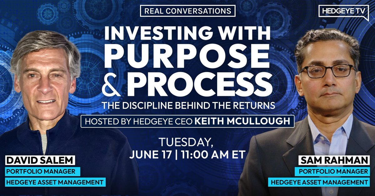 Hedgeye (@hedgeye) on Twitter photo WATCH: Tuesday at 11:00am ET 🚨
In this special edition of "Real Conversations," Hedgeye CEO <a href="/KeithMcCullough/">Keith McCullough</a> welcomes Sam Rahman and David Salem, portfolio managers for Hedgeye Asset Management <a href="/HedgeyeAM/">Hedgeye Asset Management</a>.
Click for complimentary access: app.hedgeye.com/insights/16735… WATCH: Tuesday at 11:00am ET 🚨
In this special edition of "Real Conversations," Hedgeye CEO <a href="/KeithMcCullough/">Keith McCullough</a> welcomes Sam Rahman and David Salem, portfolio managers for Hedgeye Asset Management <a href="/HedgeyeAM/">Hedgeye Asset Management</a>.
Click for complimentary access: app.hedgeye.com/insights/16735…