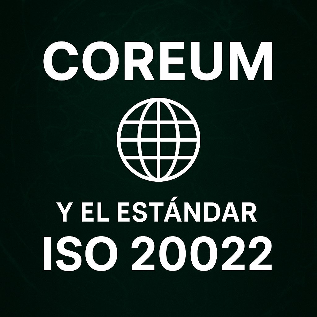Invest_CGB's tweet image. 🧵 Coreum + ISO 20022: ¿Por qué es tan importante esta alianza con el sistema financiero global?
En este hilo te explico qué es ISO 20022, cómo lo adopta Coreum y por qué esto cambia las reglas del juego para bancos, gobiernos e inversores 👇
#Coreum #ISO20022 #BlockchainEspañol