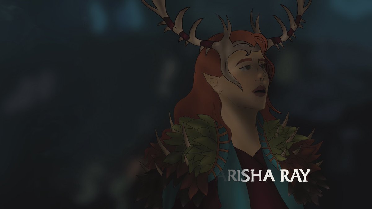 flightless_wren's tweet image. My two #criticalframes for the 10th anniversary project! Super stoked to have been a part of this! 

#criticalrole