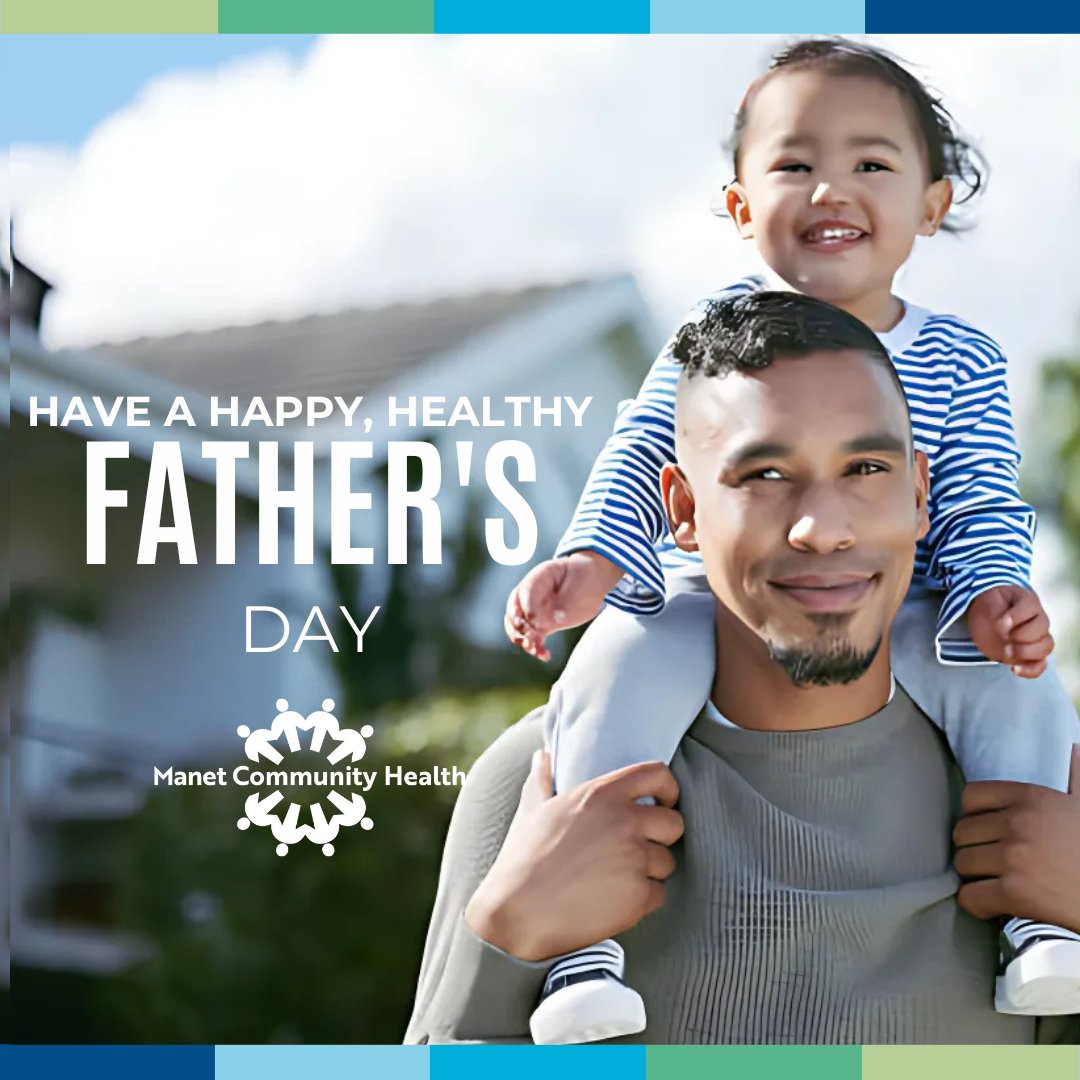 Men need to prioritize their health year-round. 2 ways are to get 30 min of exercise &amp; aim for 6–8 hrs of quality sleep each day. So today, take a walk with dads or let them catch some Zzzs. More men’s health tips from Manet Provider, Nick Medeiros here:shorturl.at/y32jp