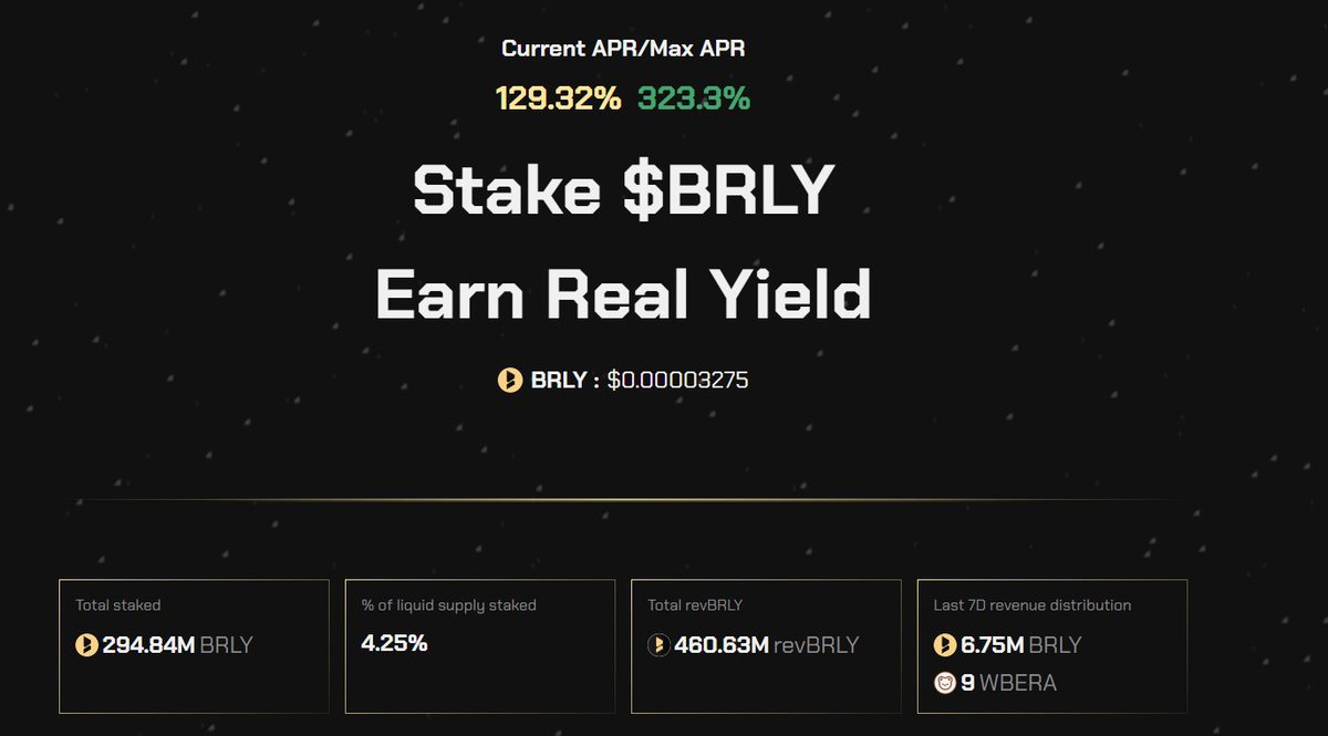 Berally π»βοΈ (@berally_io) on Twitter photo if you think we cooked with berally 2.0, youre early
that wasnt the point
$brly still emits 129% - 323% apr during downtime
(t bills do 4% btw) if you think we cooked with berally 2.0, youre early
that wasnt the point
$brly still emits 129% - 323% apr during downtime
(t bills do 4% btw)