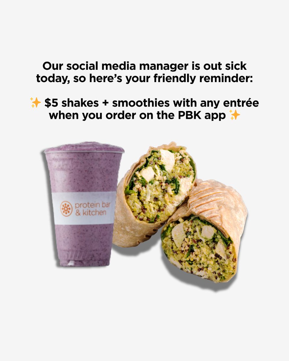 Social manager’s OOO but the PBK Power Pairs aren’t 😌

App exclusive. Available at participating locations only.