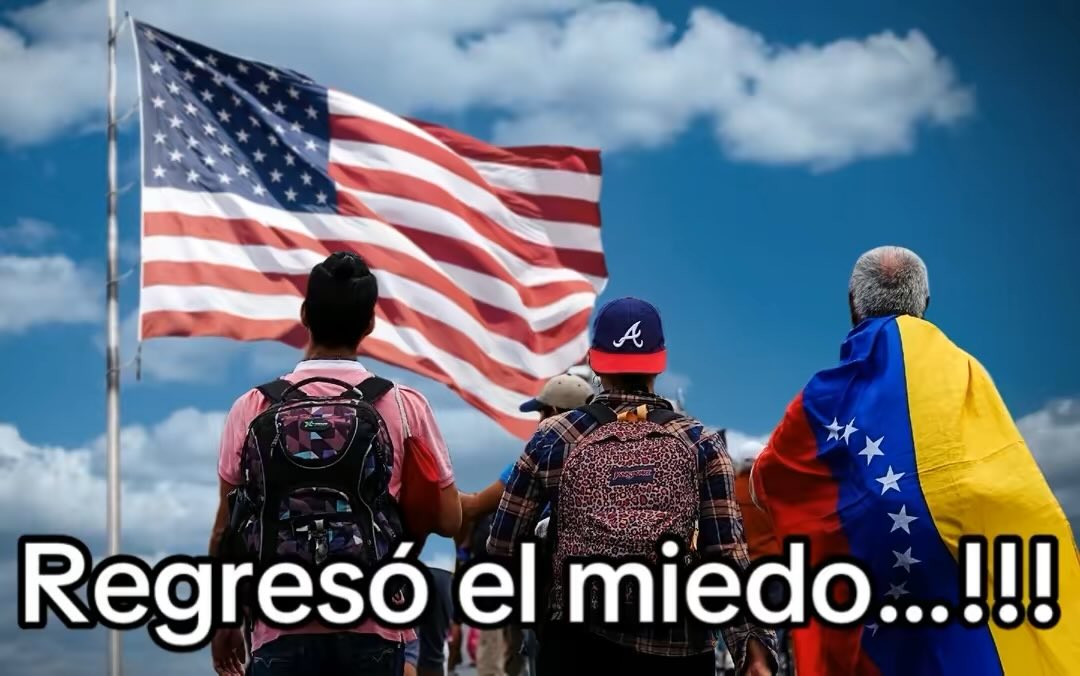 Los venezolanos en EE.UU. estamos reviviendo el mismo pánico que sentimos en Venezuela bajo el chavismo.
Las recientes medidas migratorias de la actual administración nos han devuelto la zozobra, el miedo y el temor con el que vivíamos cada vez que veíamos un policía en nuestra