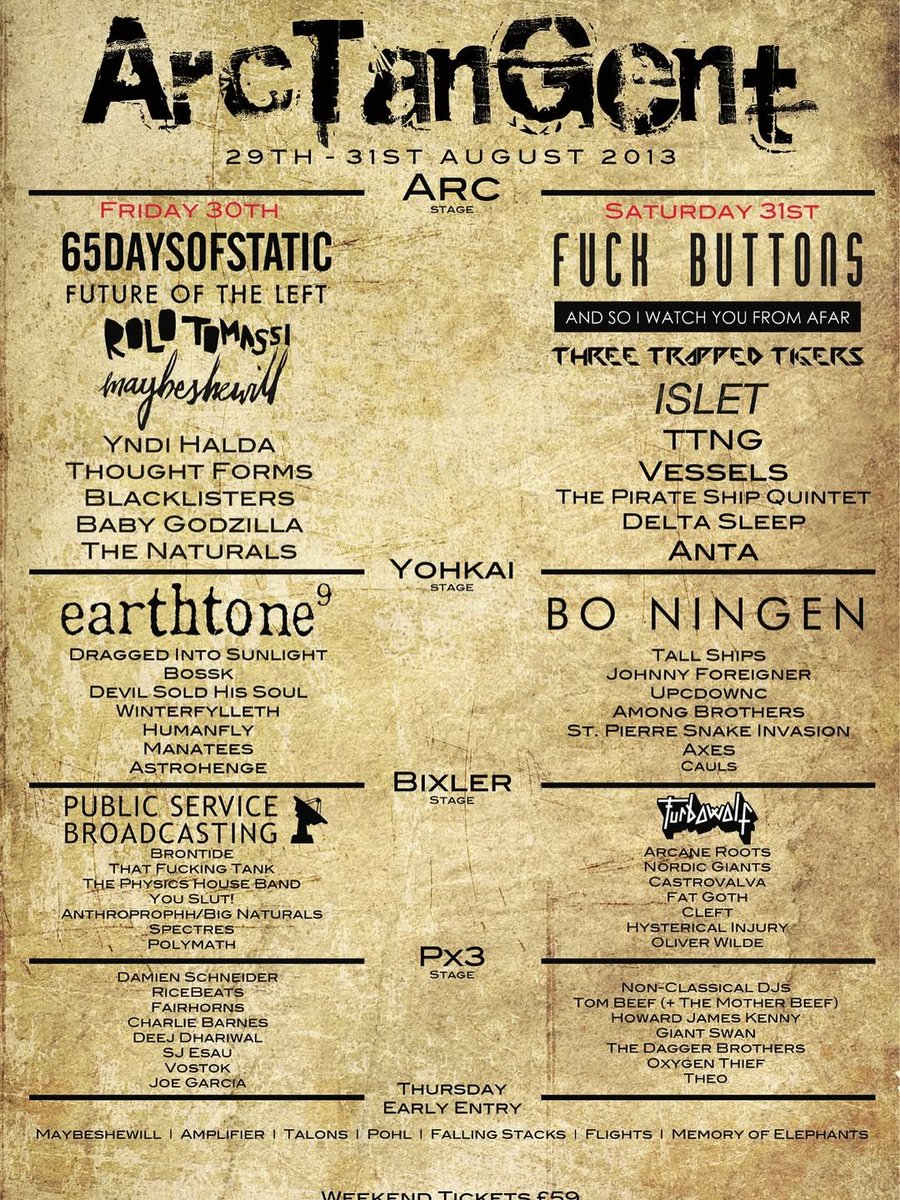 12 years later, this line up still rules.
