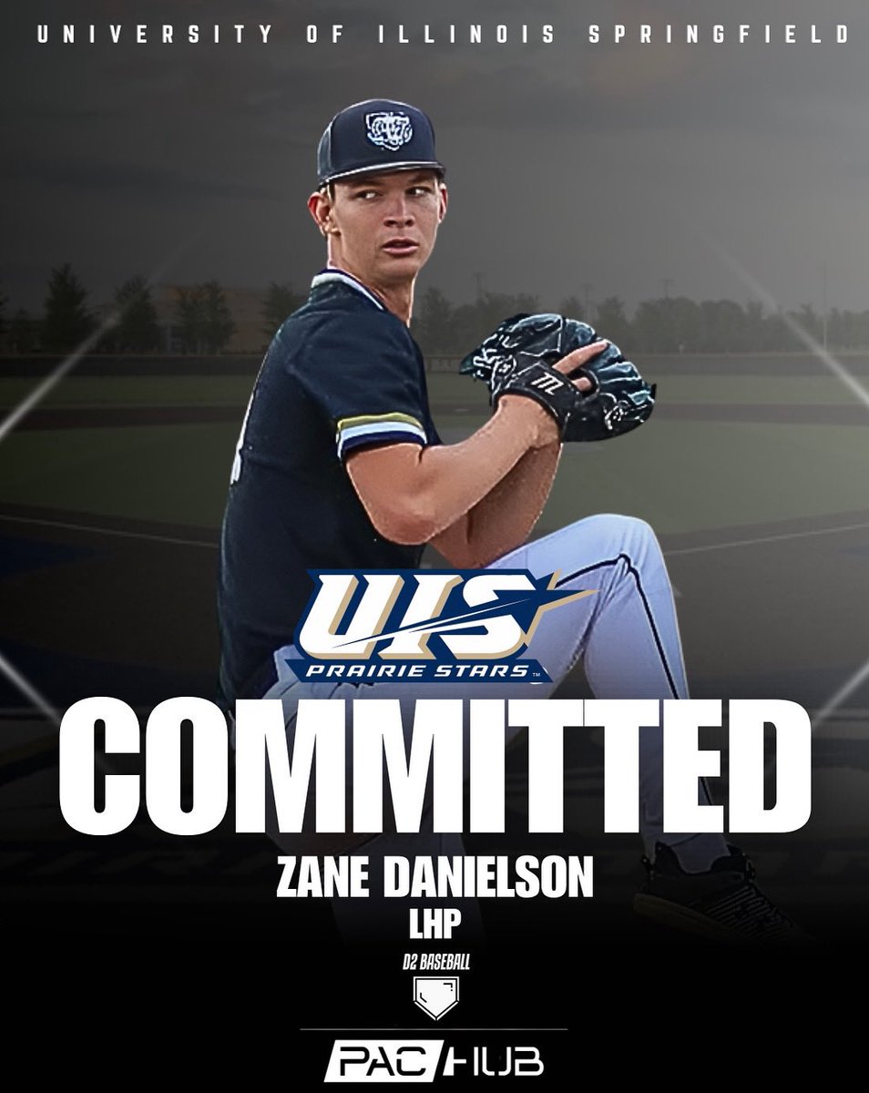 Transfer LHP Zane Danielson has committed to UIS! 

Sign up with PAC-Hub to help with your transfer portal process today!