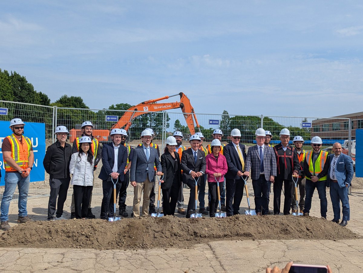 Anthony Perruzza (@perruzzato) on Twitter photo It was an absolute joy celebrating breaking ground today on a brand new Community Centre coming to Humberlea!
I was joined by <a href="/MayorOliviaChow/">Mayor Olivia Chow π¨π¦</a>, <a href="/cityoftoronto/">City of Toronto π¨π¦</a> staff, <a href="/TCDSB/">Toronto Catholic District School Board</a> chair Markus de Domenico, <a href="/Pomerleau/">Pomerleau</a> representatives and esteemed dignitaries for this exciting event! It was an absolute joy celebrating breaking ground today on a brand new Community Centre coming to Humberlea!
I was joined by <a href="/MayorOliviaChow/">Mayor Olivia Chow π¨π¦</a>, <a href="/cityoftoronto/">City of Toronto π¨π¦</a> staff, <a href="/TCDSB/">Toronto Catholic District School Board</a> chair Markus de Domenico, <a href="/Pomerleau/">Pomerleau</a> representatives and esteemed dignitaries for this exciting event!