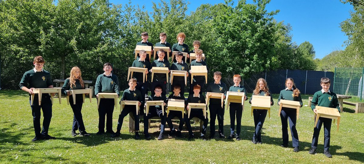 Gallen Community School Wood Technology and Construction Studies Department were very busy completing Leaving Certificate and Junior Cycle projects last term. Pictured below are some of our Second Year students who recently completed side tables.