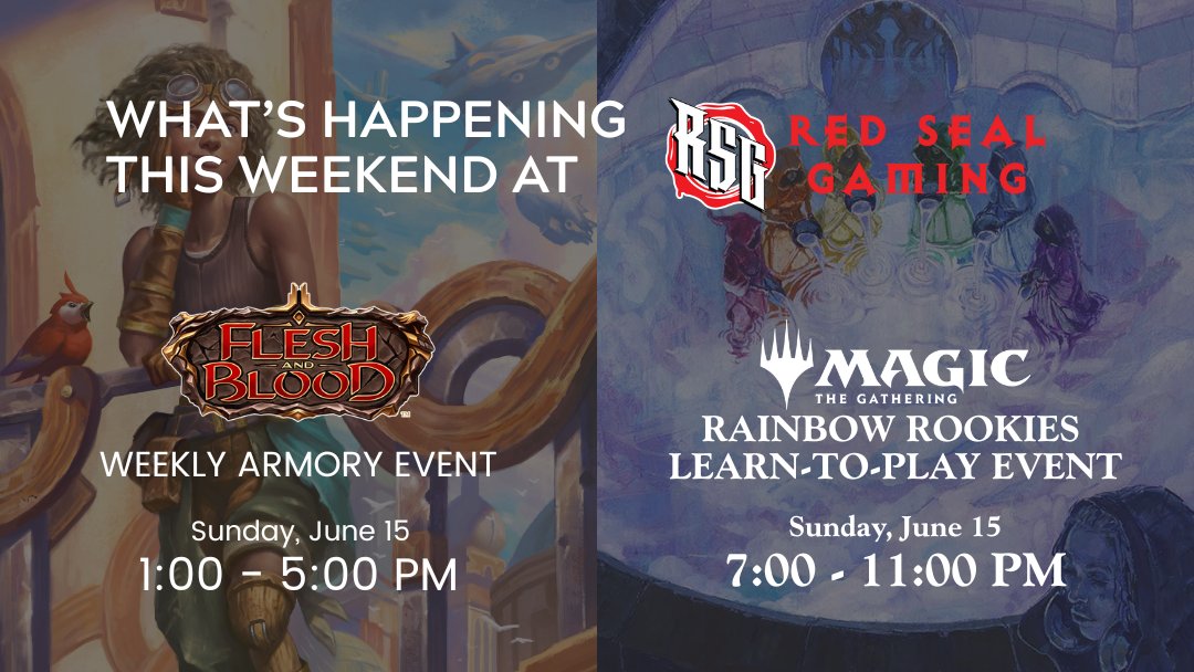 Who's ready for the weekend? Sign up for all events via Discord: champ.ly/Nyub4xK1