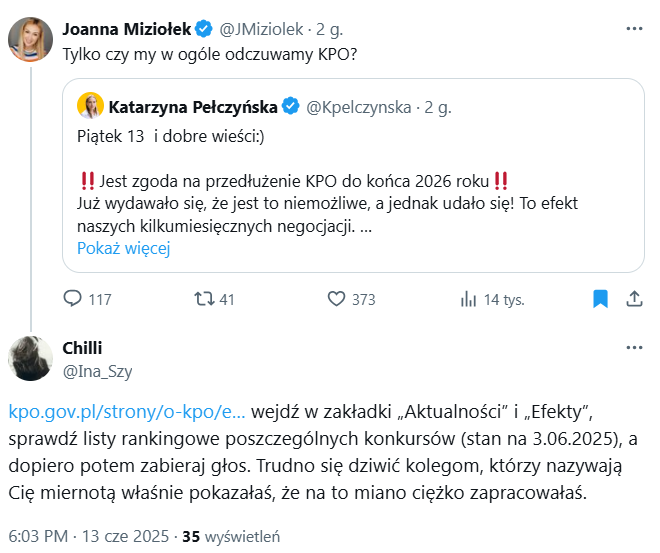 Jeżeli pracownicę "Wprost" przerasta spr. prostej informacji, to jakie względy stoją za jej zatrudnieniem we <a href="/TygodnikWPROST/">WPROST.pl</a>? <a href="/UniWarszawski/">Uniwersytet Warszawski</a>, czy ta pani nadal ma zajęcia ze studentami? I co niby tam robi? Bo dla jasności, nie biorę w ogóle pod uwagę, że to wpis polityczny.