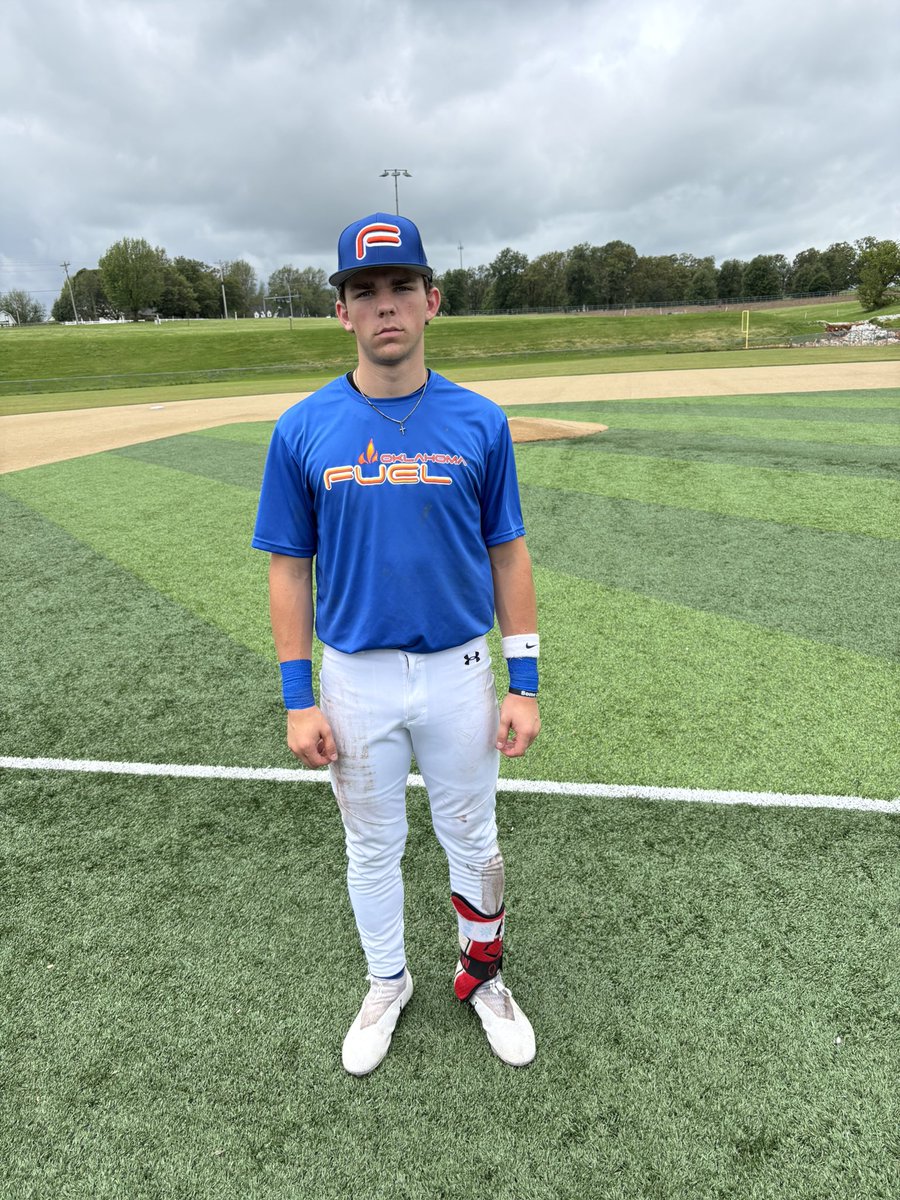 Oklahoma Fuel Brumbaugh: 15 Warriors Baseball: 3
Parker Weston (OK Fuel) 
Player of the Game
1-1 HR, 2BB