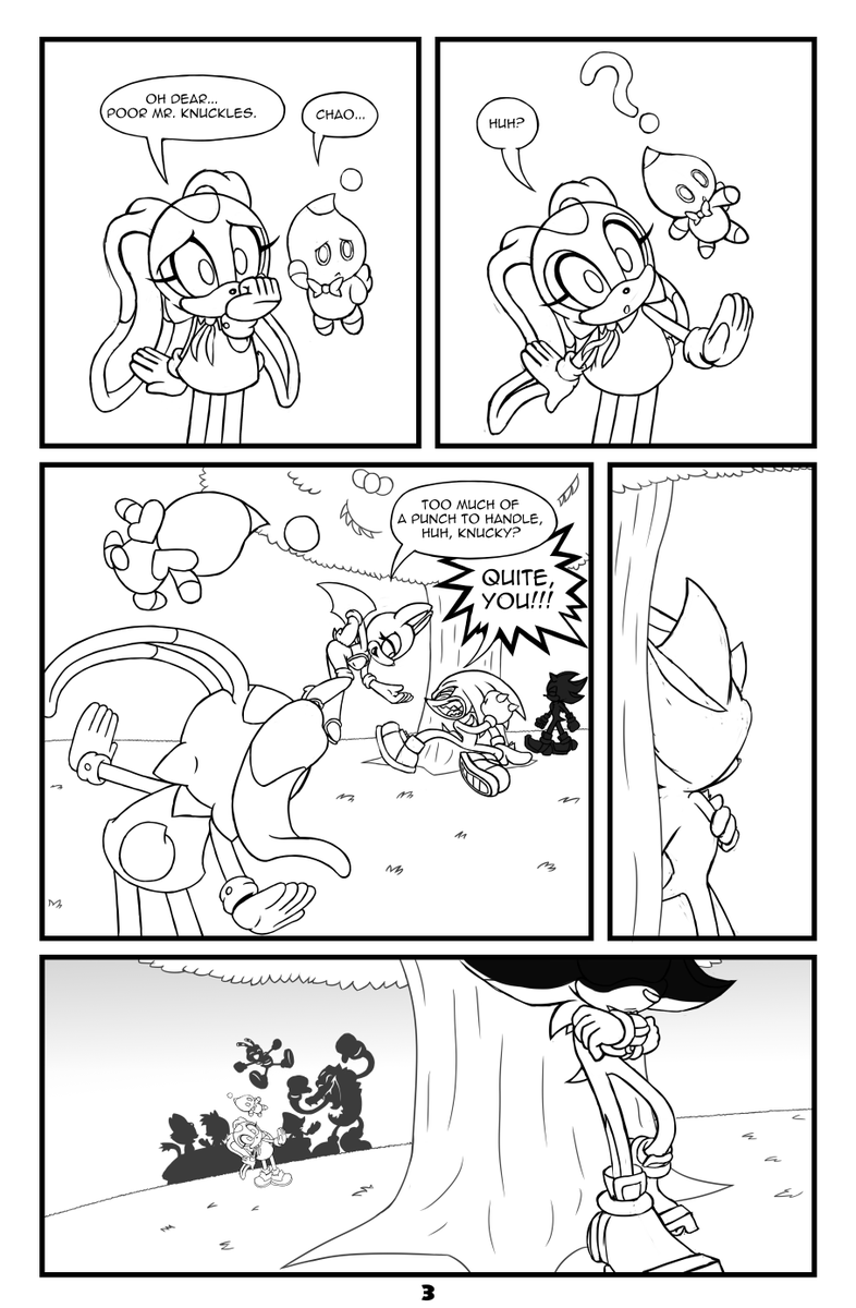 TwisterTH's tweet photo. Ladies and Gentlemen!

I present you my fan comic for my favorite duo - Shadow and Cream. Hope you like it! 🙏

Part 1

#CreamtheRabbit #Cream_the_Rabbit #ShadowtheHedgehog #Shadow_the_Hedgehog #Sonicfanart #FanComic https://t.co/pk1rfMGAID