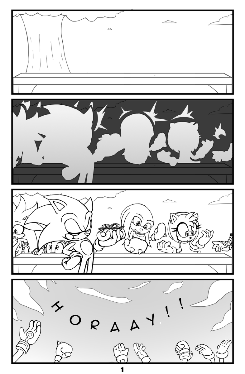 TwisterTH's tweet photo. Ladies and Gentlemen!

I present you my fan comic for my favorite duo - Shadow and Cream. Hope you like it! 🙏

Part 1

#CreamtheRabbit #Cream_the_Rabbit #ShadowtheHedgehog #Shadow_the_Hedgehog #Sonicfanart #FanComic https://t.co/pk1rfMGAID
