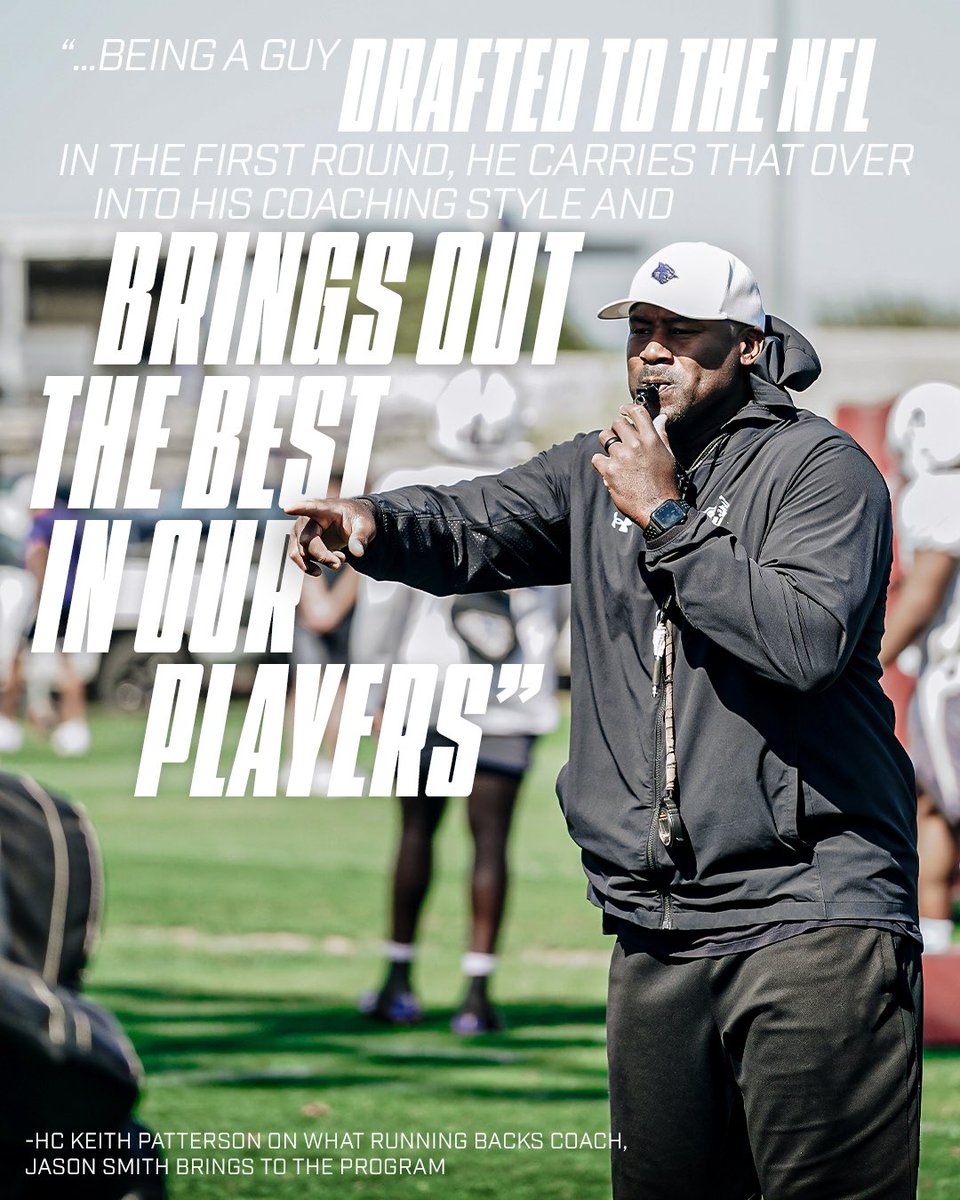 𝐂𝐨𝐚𝐜𝐡𝐢𝐧𝐠 𝐇𝐢𝐠𝐡𝐥𝐢𝐠𝐡𝐭

Today we highlight our running backs coach, Jason Smith, on the experience and dedication he brings to the program.

#CDT | #GoWildcats