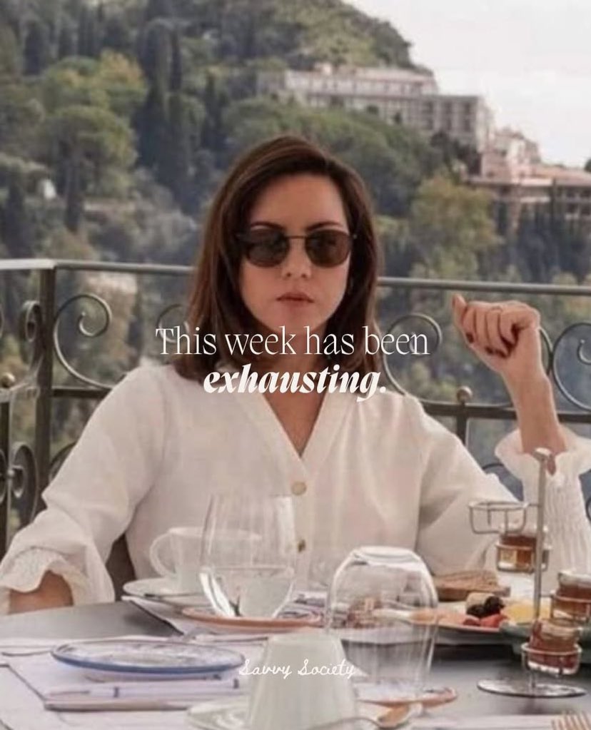 This week has been exhausting