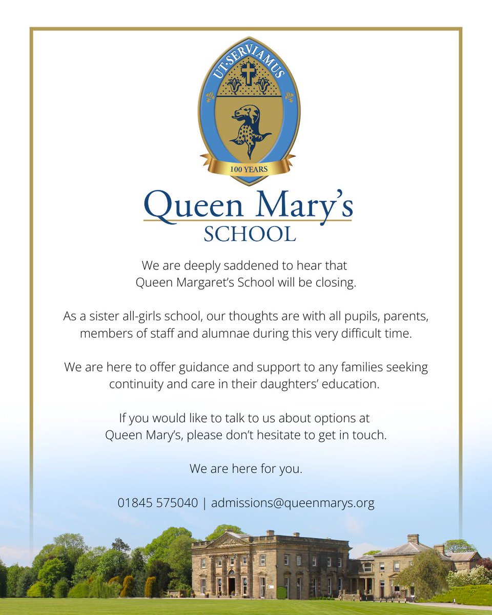 Queen Mary's School (@queenmaryssch) on Twitter photo 