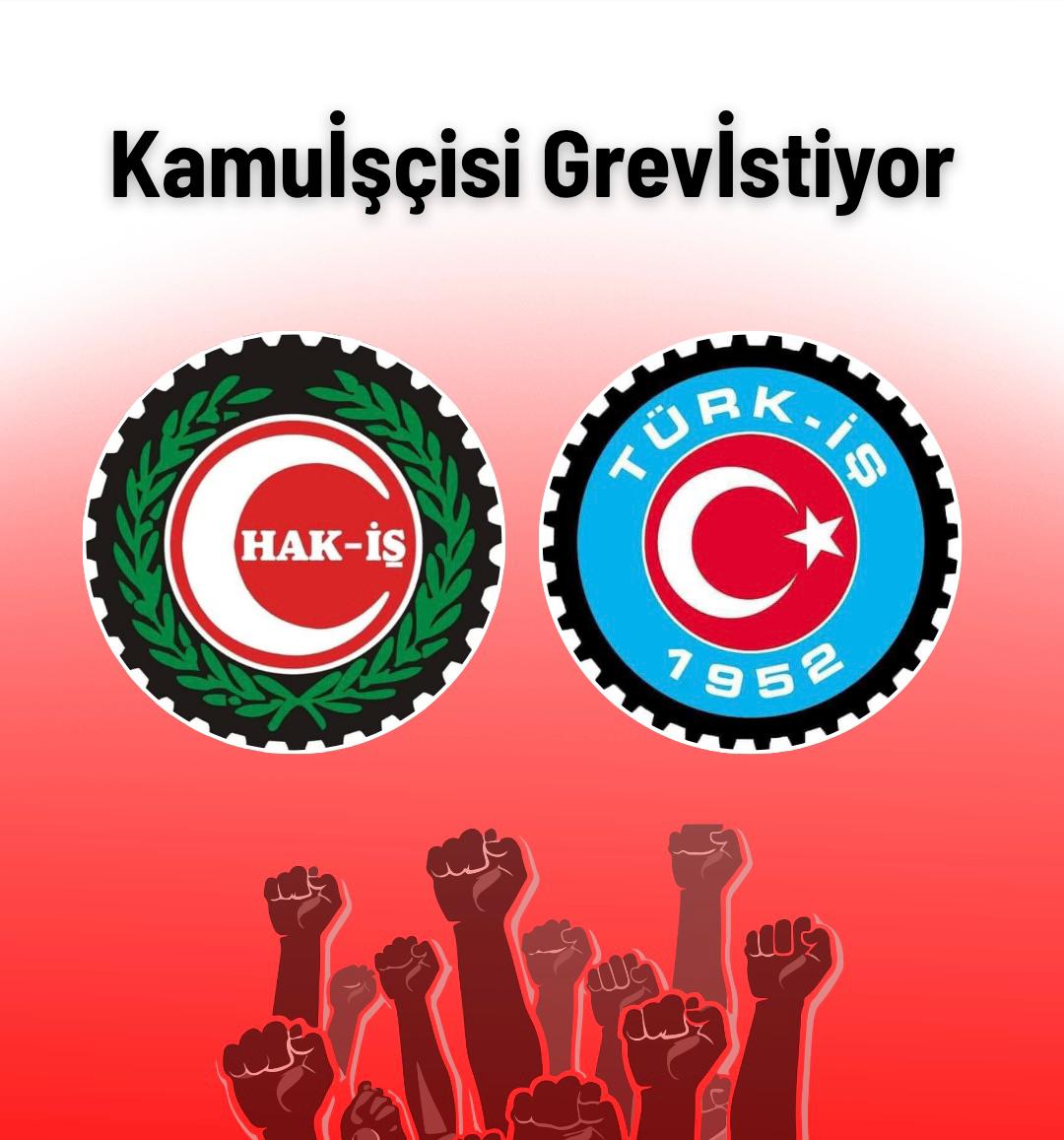 🗣️
600 bin den fazla Kamu İşçisi,
Tam 170 gündür toplu iş sözleşmelerinin imzalanmasını bekliyor,

Yapılan onca toplantı,
Yapılan onca görüşme,
Geçirilen onca zamana rağmen,
Tühisin Kamu işçisine reva gördüğü,içinde refah payından uzak,alım gücünü artırmayı bırakın sefalete