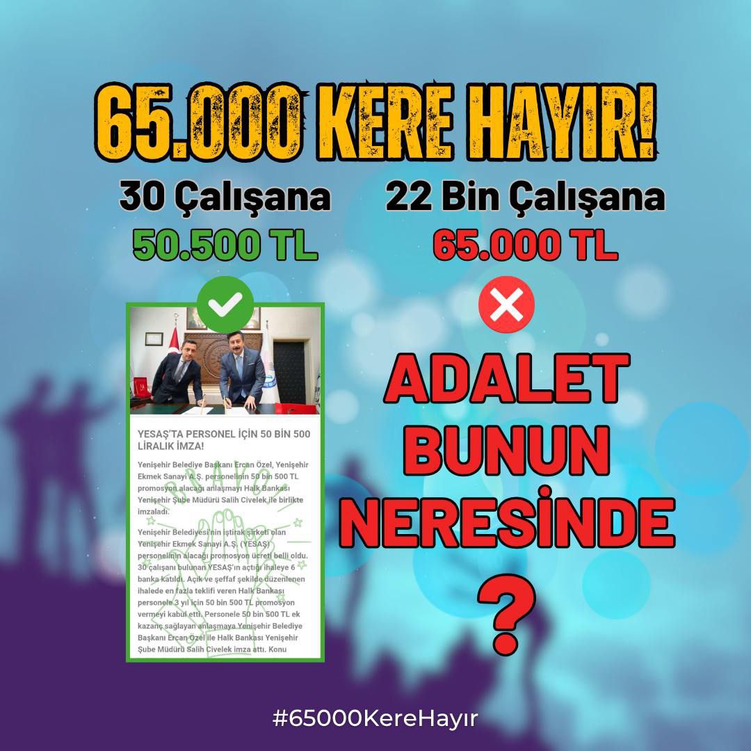 #65000KereHayır
