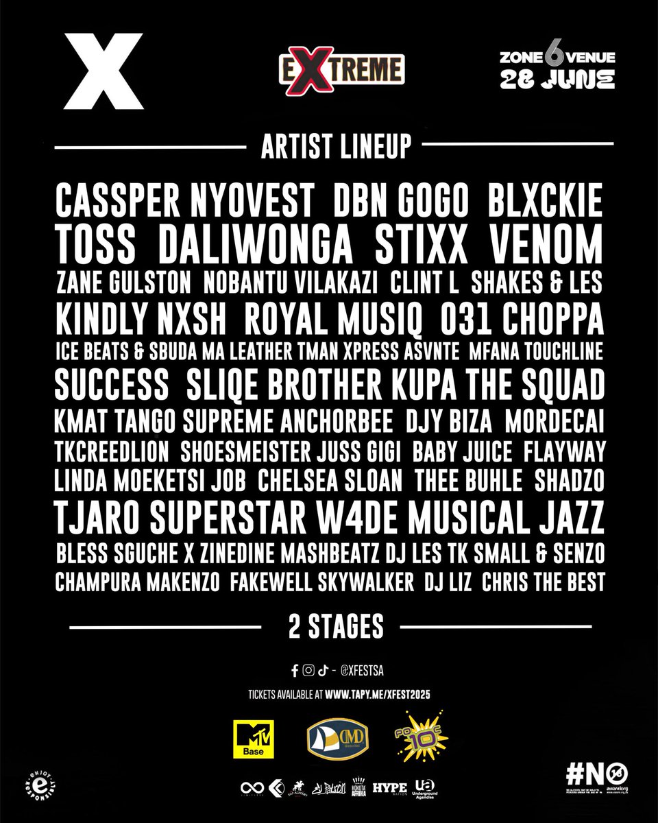 zanegulston's tweet photo. #XFestSA - @Zone6Venue @kreativeKornerr @zeusomega3 @Kai_InTheKut https://t.co/r8xZJGvQle