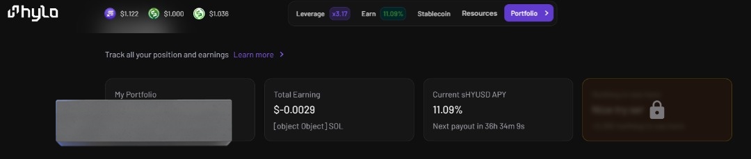 Dahvie ☂️ 🧙 (@dahviemaxi) on Twitter photo Finally made a deposit on <a href="/hylo_so/">Hylo | DeFi Native Money</a>
-Deposited some usdc for hyUSD
-Further minted sHYUSD with the hyUSD to earn more yield
Seemless and fast without no hassle
Thanks to <a href="/SolanaInsiders/">Solana Insiders 🔬</a> Community and <a href="/usmxn_69/">matanx.sol🔬</a> for bringing this to my radar and also <a href="/sape_sol/">Sape | Hylo</a> for granting me Finally made a deposit on <a href="/hylo_so/">Hylo | DeFi Native Money</a>
-Deposited some usdc for hyUSD
-Further minted sHYUSD with the hyUSD to earn more yield
Seemless and fast without no hassle
Thanks to <a href="/SolanaInsiders/">Solana Insiders 🔬</a> Community and <a href="/usmxn_69/">matanx.sol🔬</a> for bringing this to my radar and also <a href="/sape_sol/">Sape | Hylo</a> for granting me