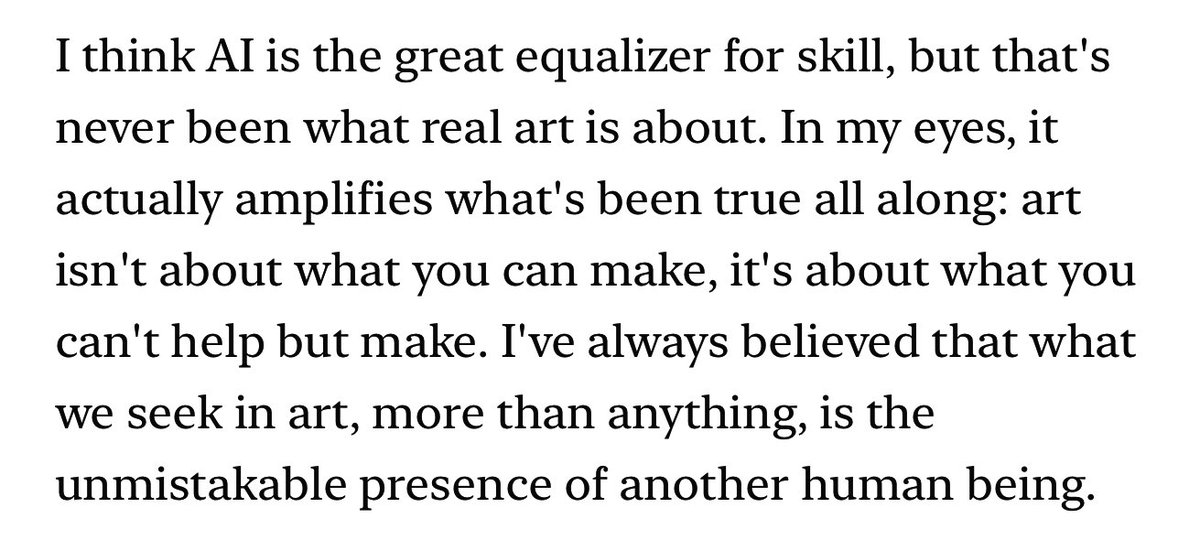 i couldn’t agree more