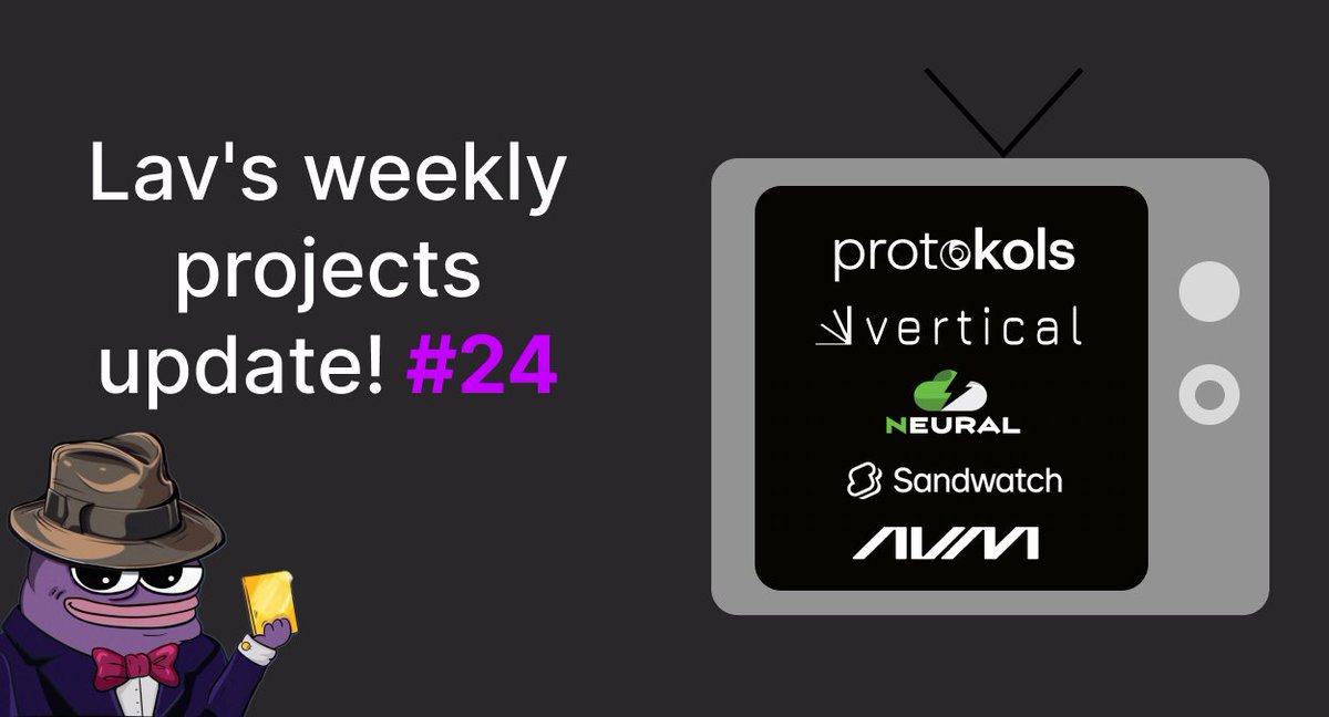 Last Week’s Recap – My Top Projects! 

1️⃣ <a href="/Protokols_io/">ProtoKOLs</a>: 

• $KOL Terminal 2.0 live: Your new go-to for daily market alpha — track trending tokens, spot narratives early, and navigate the space with the sharpest intel.

• Notable Followers Filter added: Easily spot high-impact