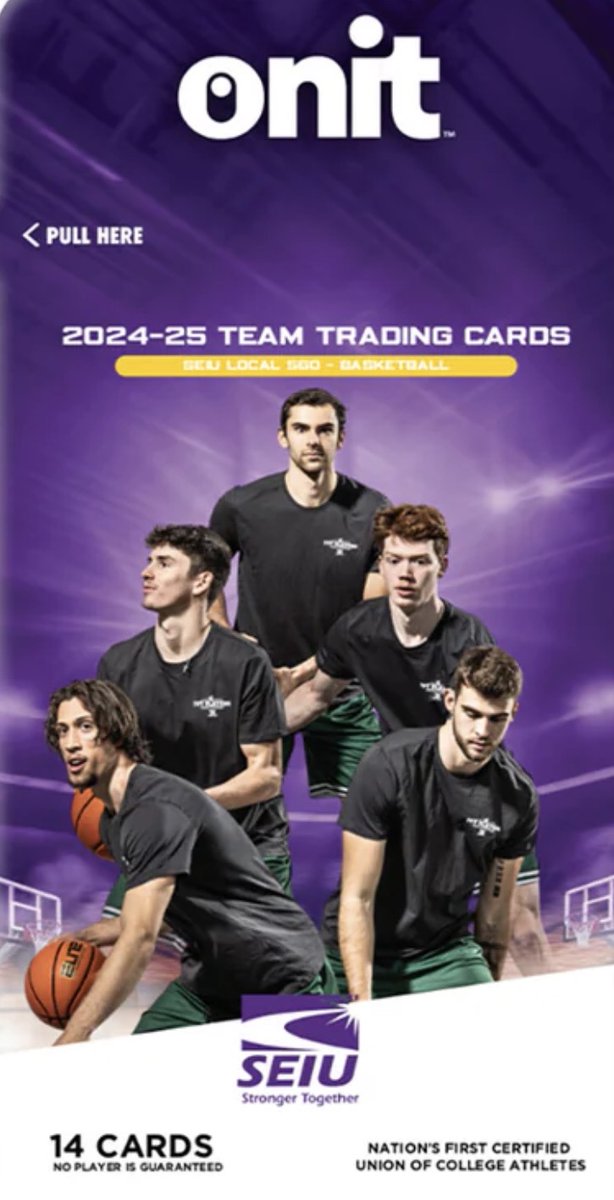 They made history. Now they’re graduating. 🎓🏀 Dartmouth men’s basketball players led the first college athlete union with <a href="/SEIU_Local_560/">SEIU Local 560</a>.

Now, their leadership and legacy are captured in commemorative trading cards: seiu.co/3To2yZS

Congrats to all of the graduates!