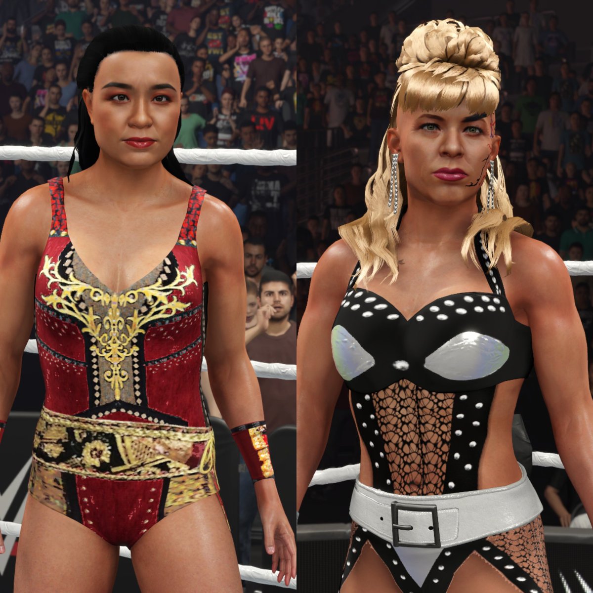 Luna Vachon and Meiko Satomura are now available on last gen consoles!#Viscerealist to find both of them
#WWE2K25
