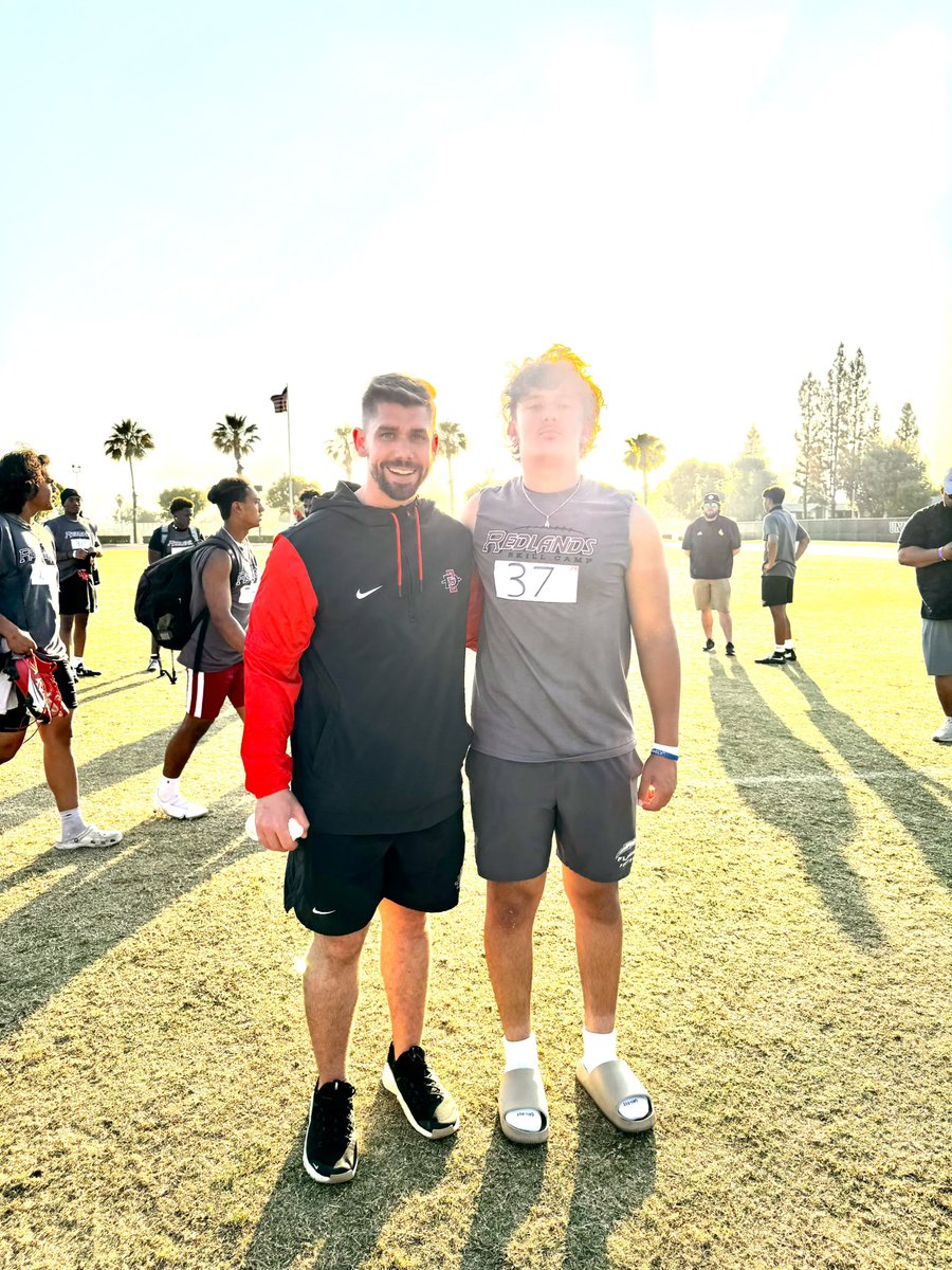 nateperezQB's tweet image. Today I will be attending @AztecFB , yesterday I also had the chance to speak with coach @cjmcgorisk about the program. Let’s work!!
@AztecRecruits @CoachMattyJ @Coach_Sutt @TheHC_CoachLew @CoachZacBarton @CoachSumlerSDSU