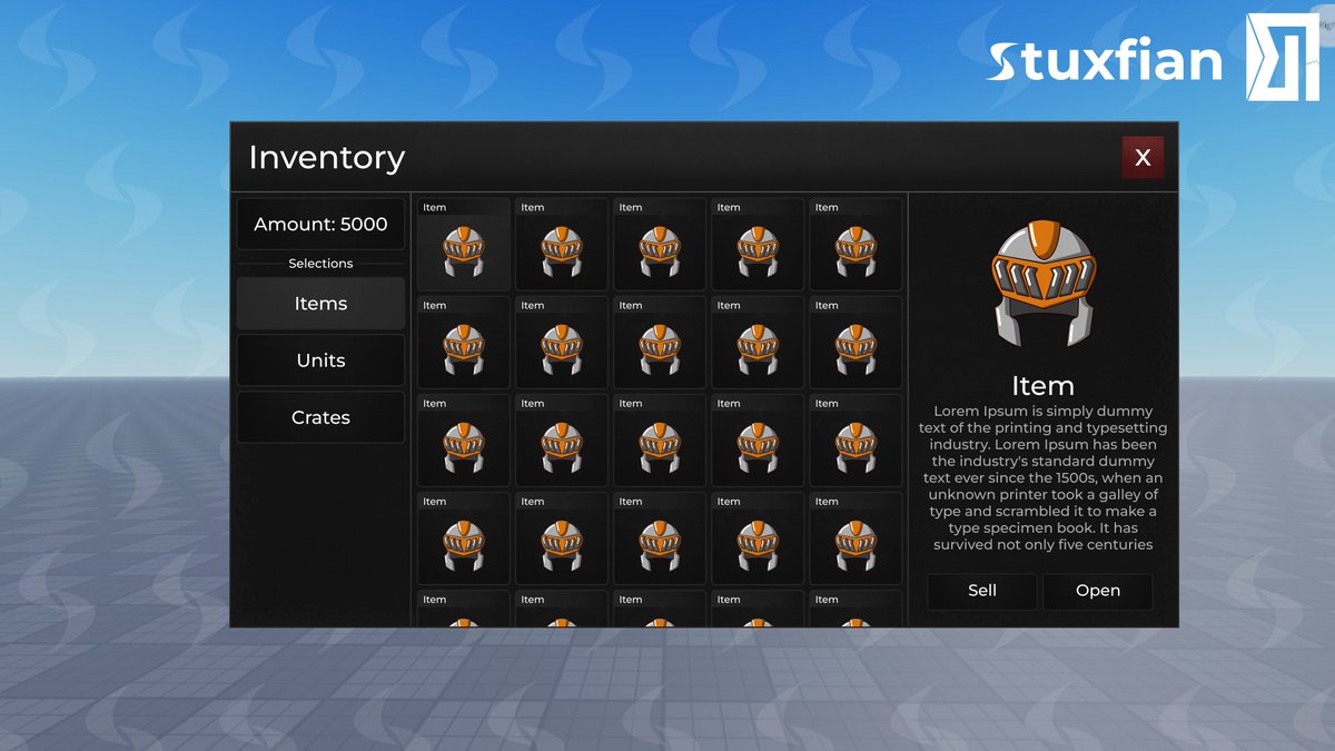 Stuxfian's tweet photo. ⭐New UI i made for a client! ⛑️ also in a new style
Wanna order? DM me at stuxfian
Website: https://t.co/Eo3ZHucyFC
Retweets and likes are appreciated ❤️
#RobloxUI #roblox #RobloxDevs #figma #robloxstudio #uiddesign #figma https://t.co/dcFWjK3tVi