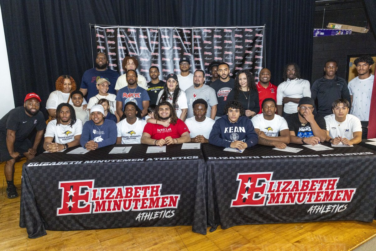 Eugene Kline (@coachkline199) on Twitter photo Proud to say that our program has 9 young men going to play college football! Good look to our graduating seniors and thank you for your leadership & contributions to <a href="/EHSMinutemenFB/">Elizabeth Foootball</a> ! 🖤❤️💪🏾 Proud to say that our program has 9 young men going to play college football! Good look to our graduating seniors and thank you for your leadership & contributions to <a href="/EHSMinutemenFB/">Elizabeth Foootball</a> ! 🖤❤️💪🏾