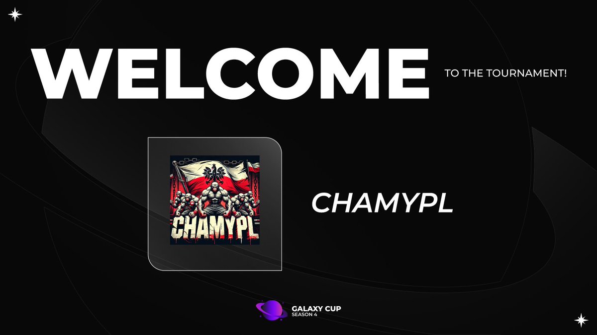 GalaxyCup (@galaxycupcs2) on Twitter photo 🚨 Witajcie CHAMYPL w Galaxy Cup Powered by <a href="/BaseStackPolska/">BaseStack 🕹️</a> !
🎯 Ekipa, która nie bierze jeńców z świetnymi występami w ESEA Entry, gdzie pokazali klasę i charakter.
🔥 Teraz czas na Galaxy Cup – czy powtórzą formę i zameldują się na LAN-ie w Łodzi?
🎮 Wszystko przed nami! 🚨 Witajcie CHAMYPL w Galaxy Cup Powered by <a href="/BaseStackPolska/">BaseStack 🕹️</a> !
🎯 Ekipa, która nie bierze jeńców z świetnymi występami w ESEA Entry, gdzie pokazali klasę i charakter.
🔥 Teraz czas na Galaxy Cup – czy powtórzą formę i zameldują się na LAN-ie w Łodzi?
🎮 Wszystko przed nami!