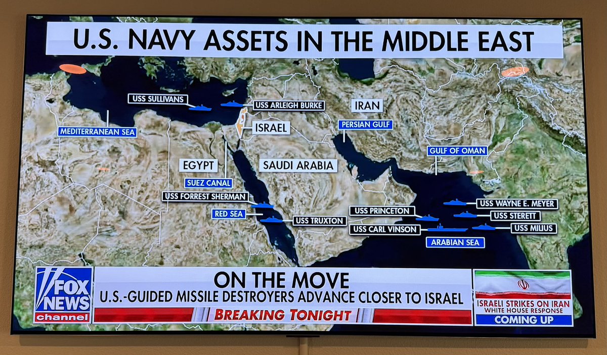 SpencerGuard's tweet image. I’m proud of the U.S. military personnel actively defending Israel right now, Army teams operating Patriot and THAAD systems, Air Force pilots intercepting missiles mid-flight, Navy assets doing the same at sea. More reinforcements are on the way as Israel faces a third wave of…