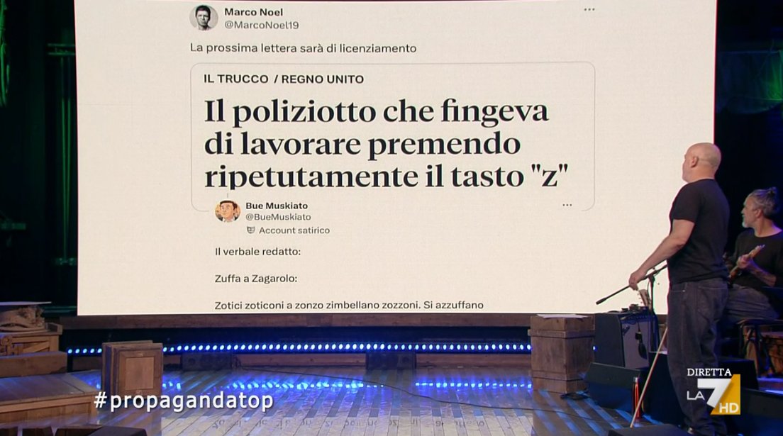Vita in ufficio

#propagandatop #propagandalive