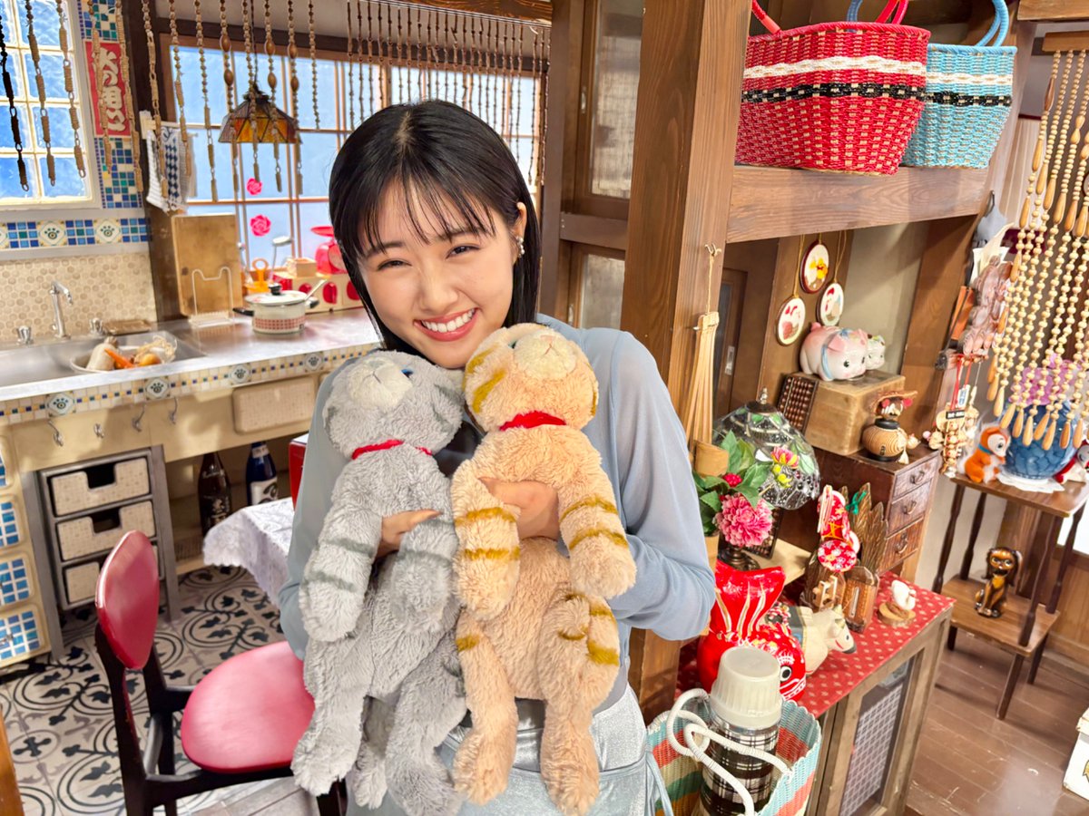 本日よる7時から放送！ #嗚呼みんなの動物園 スタジオゲストに #原菜乃