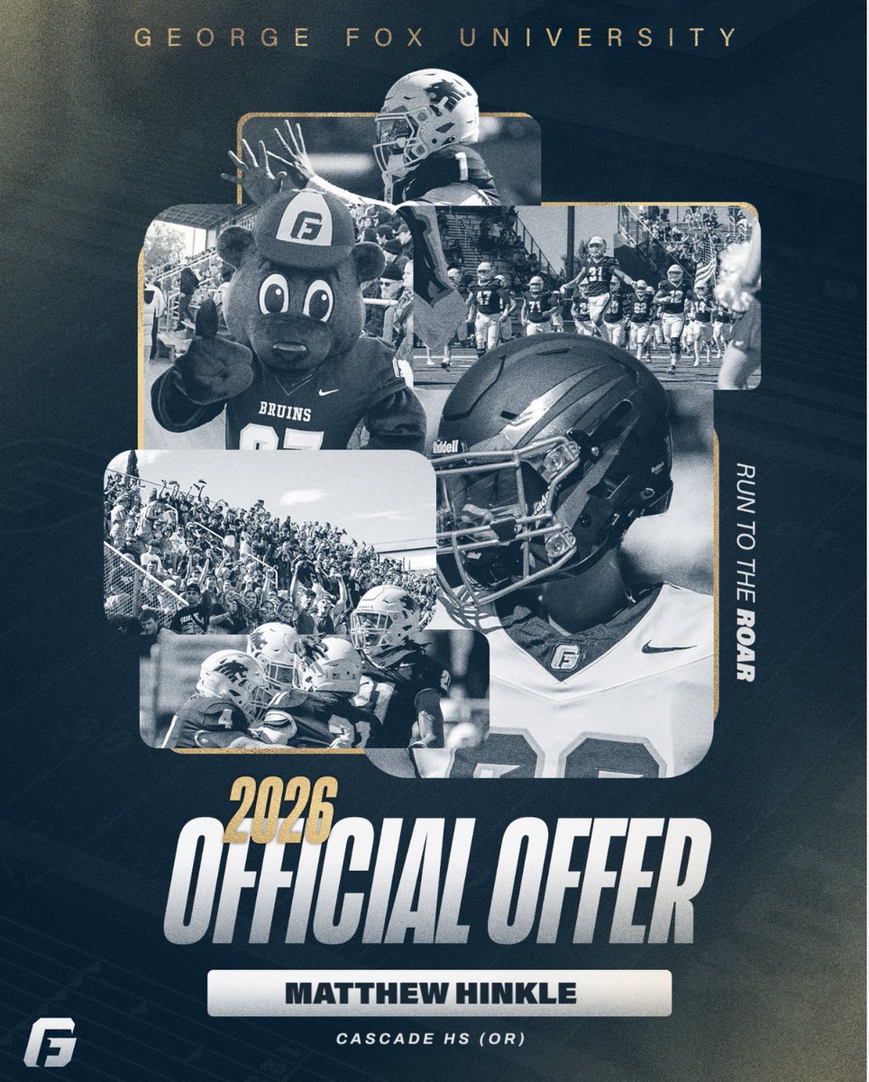MatthewHinkle07's tweet image. Blessed to receive an offer from GFU. Thank you @Coach_Gilgan, @CoachQuinnSmith, and @CoachReynoldsT.