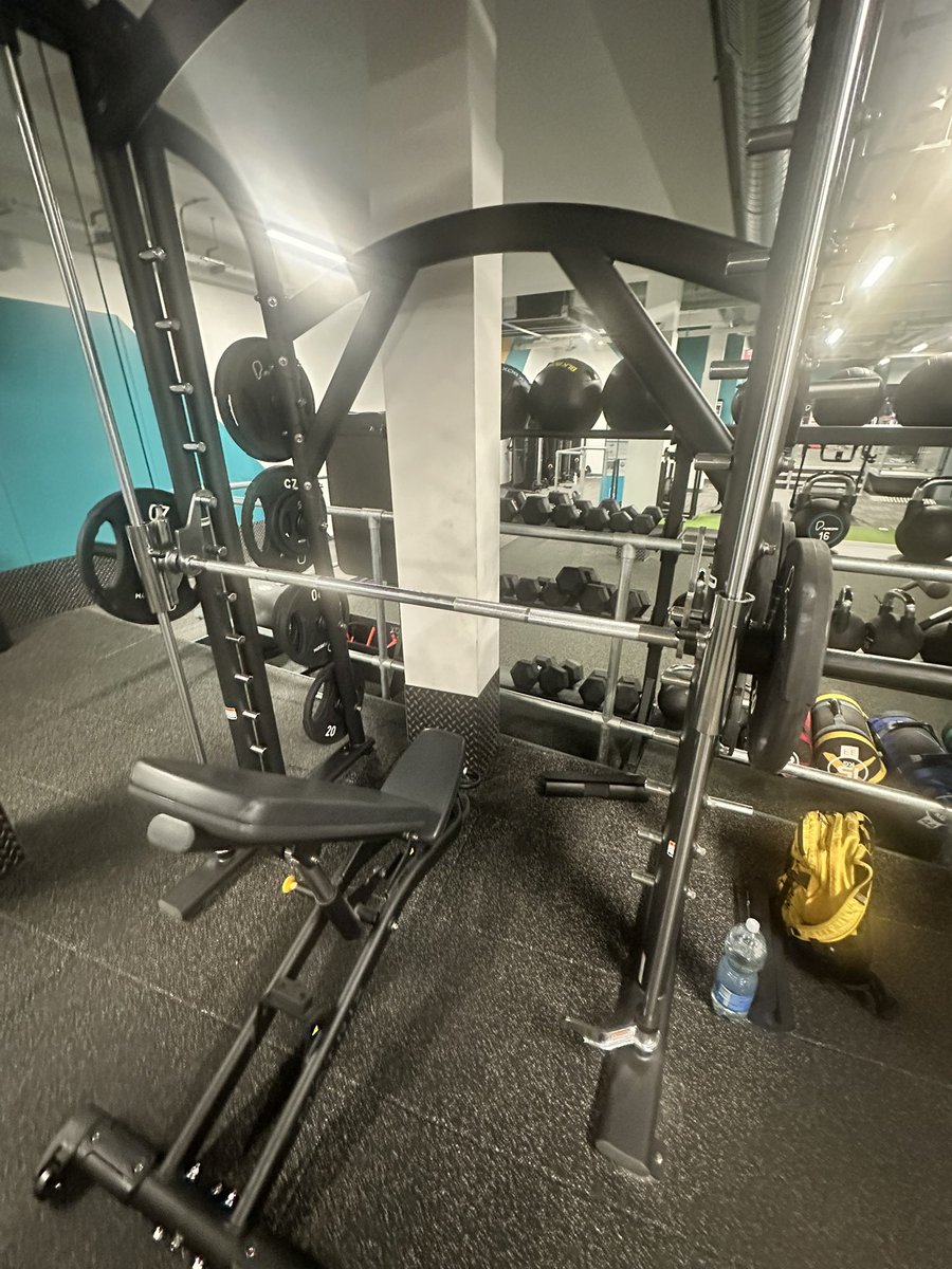 Honestly…. What kind of person are you if you select this as the optimal place to install a smith machine?