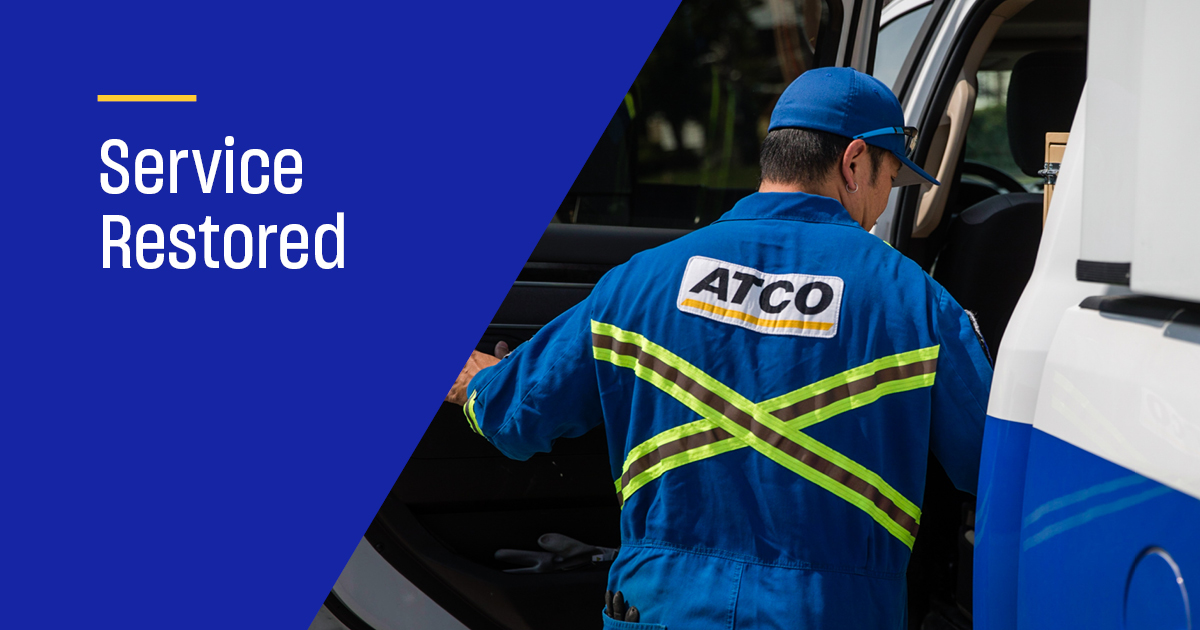 Re-entry for Grande Prairie County has been relaxed, and some residents can return home. As a safety precaution, ATCO temporarily shut off natural gas service in the area. If gas hasn’t been restored to your property, call us at 310-5678. For more info: atco.com/wildfirerespon…