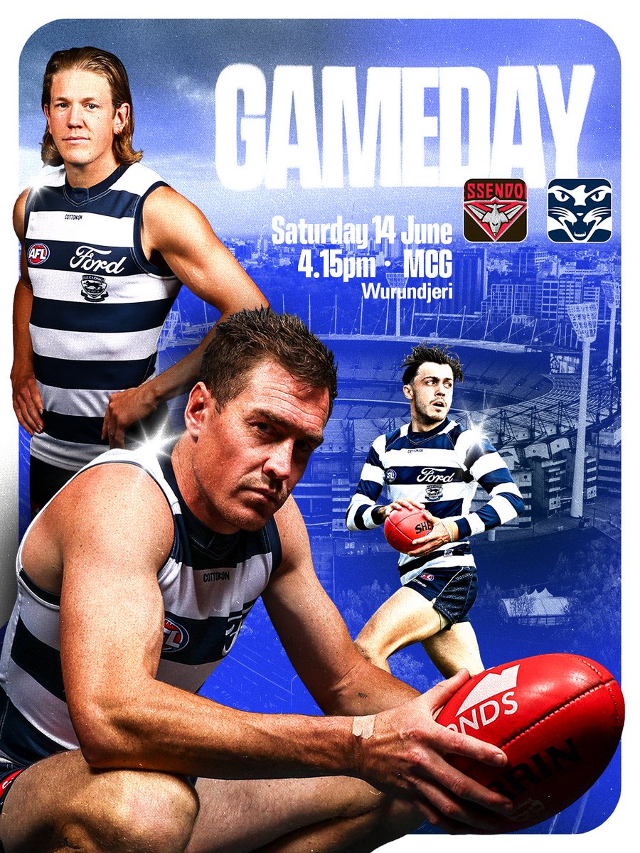 Saturday arvo at the ‘G 🤩

It’s Game Day, Cats Fans!