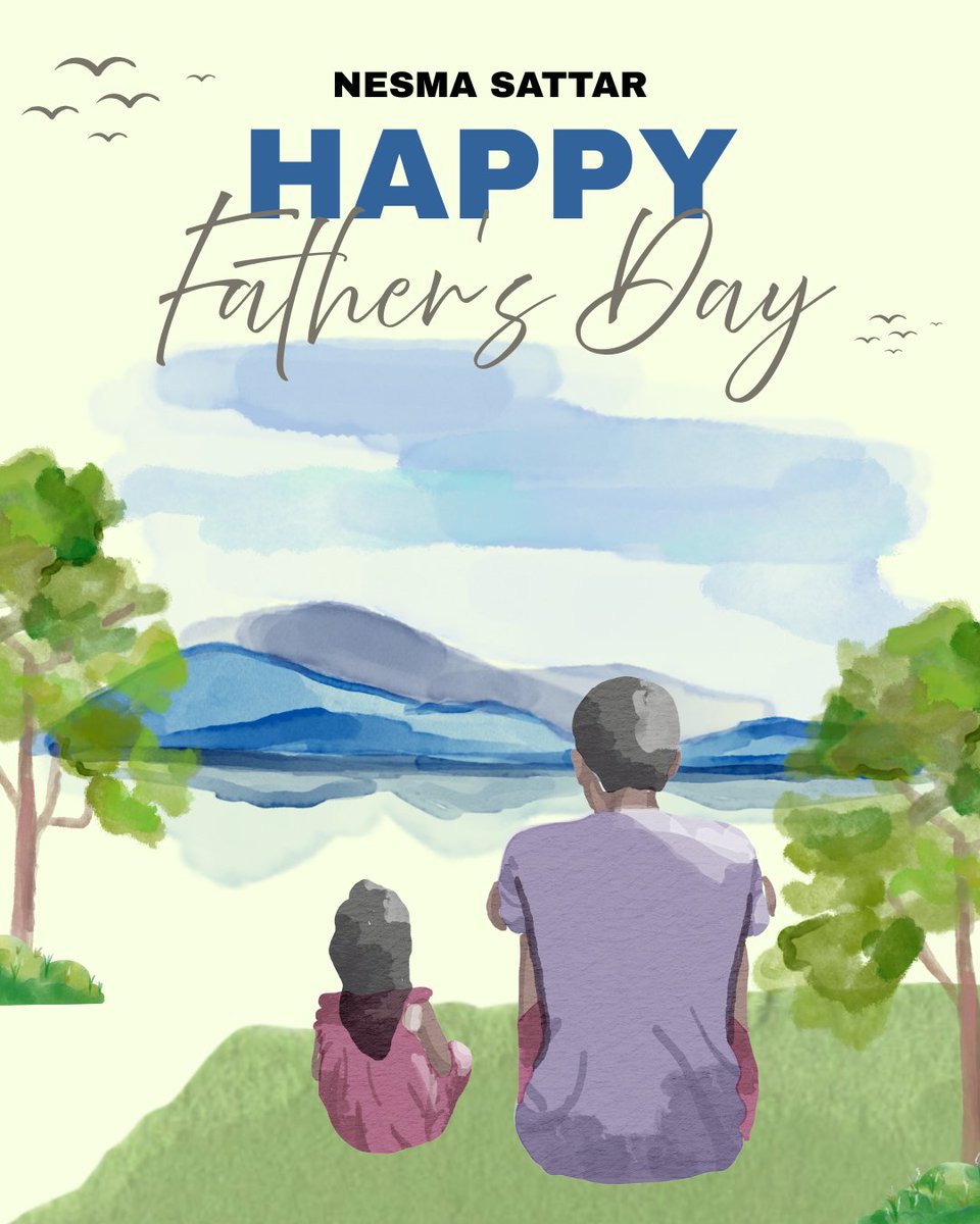 BooksNesma's tweet image. “Any man can be a father, but it takes someone special to be a Dad.”
Happy Father’s Day to the ones who show up with love, laughter, and bedtime stories. 💙
#DadMagic #FathersDayLove #AuthorLife