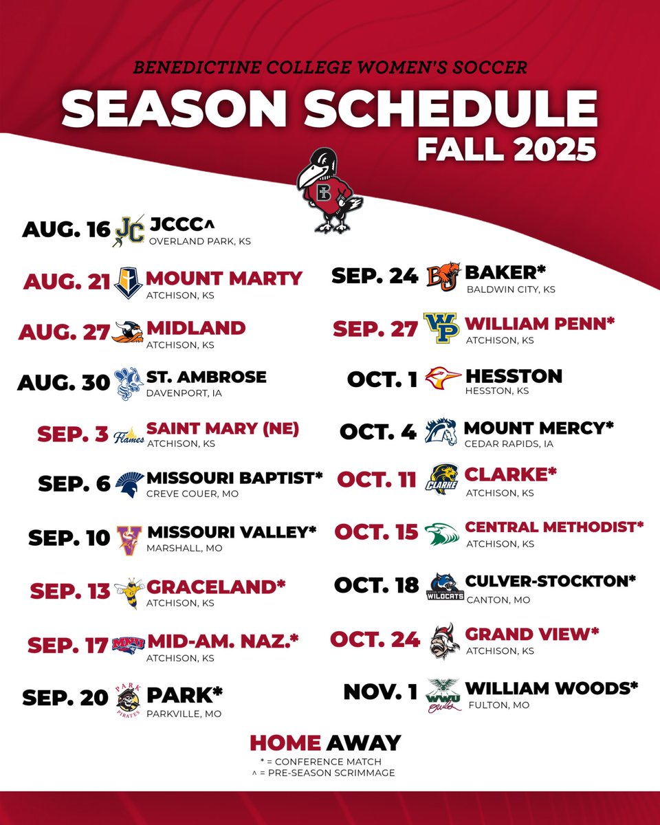 FALL 2025 SCHEDULE DROP📆🚨

Checkout where and when the Ravens will play this upcoming fall season! 

#TAG