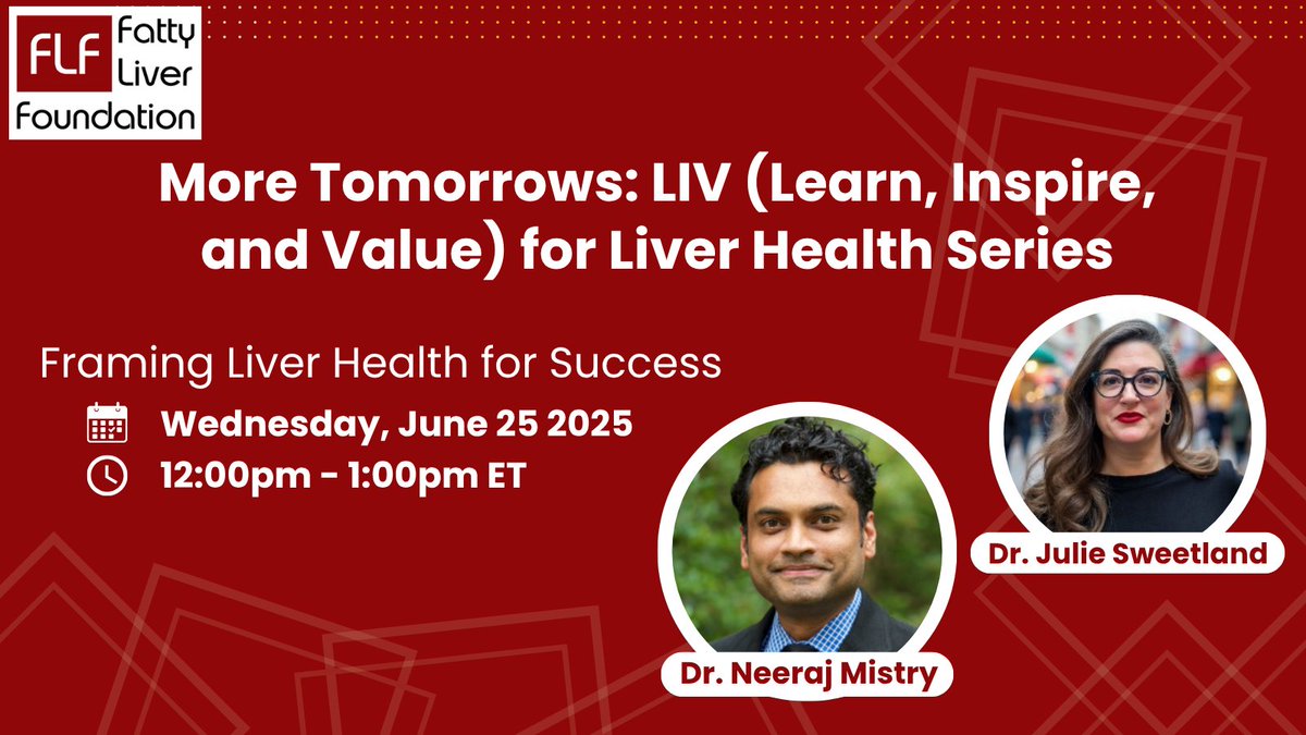 LiverSaver's tweet image. How we frame liver disease can shape understanding, reduce stigma, and drive change. Join us alongside Dr. Julie Sweetland of @FrameWorksInst  to explore the power of framing for SLD. Register here: shorturl.at/sjmkr
#LIVSeries #MoreTomorrows #LiverHealth