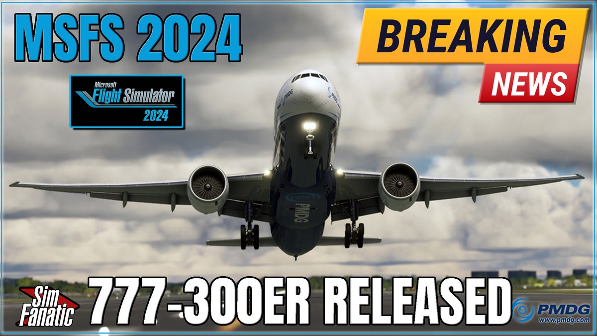 🚨 BREAKING: PMDG 777-300ER JUST RELEASED for MSFS 2024! | FREE UPGRADE for MSFS 2020 Owners! #PMDG #msfs2024 #FlightSimulator
youtu.be/GnMq_CMsvh0