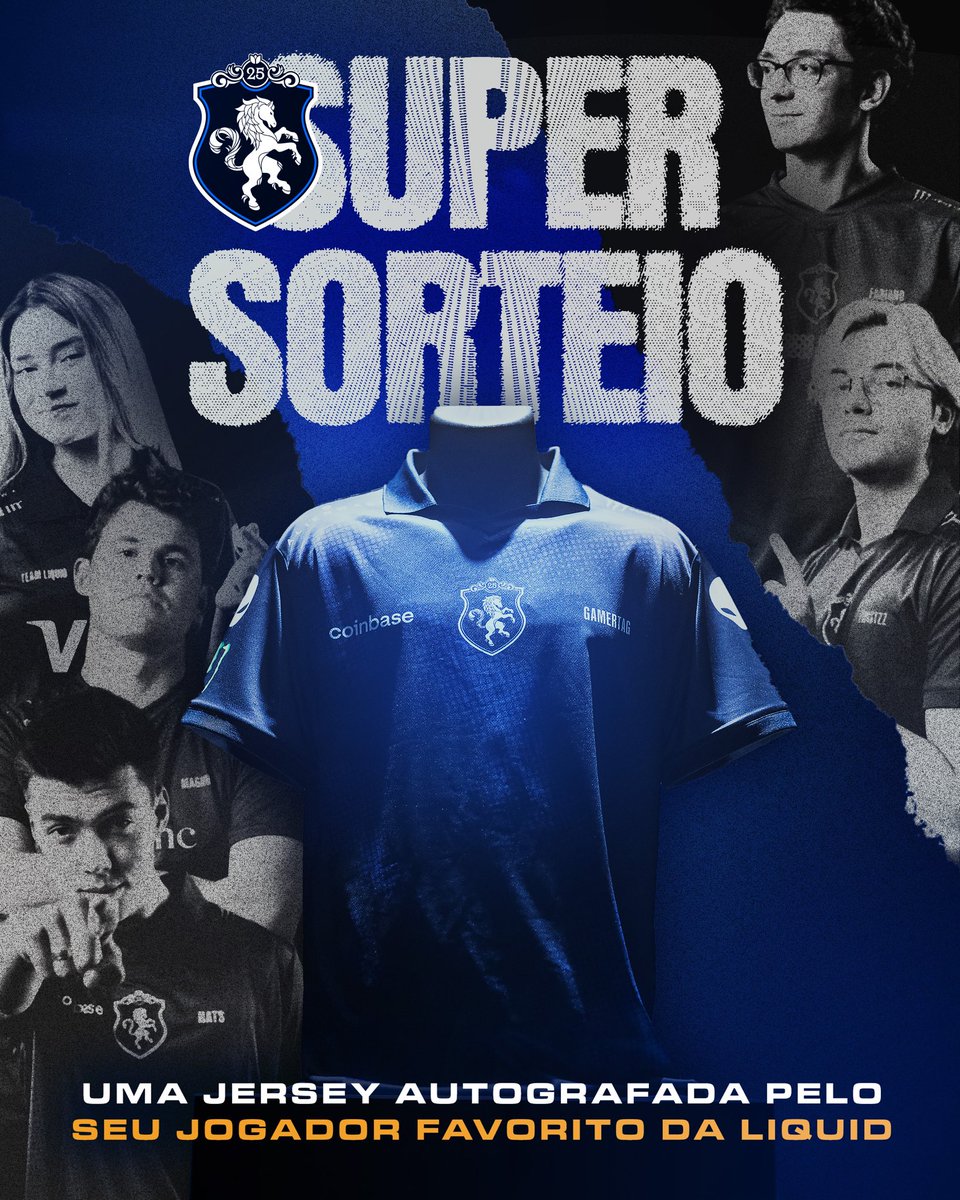 Para comemorar o lançamento do documentário da #EWC “Level Up” na Prime Video, você pode ganhar uma camisa de 25 anos da Team Liquid AUTOGRAFADA pelo seu jogador favorito! 

Daiki? Nesk? Goken? Ayala? nAts? Magnus? Você escolhe quem assina! 🔥

CURTE ➕ RETWEETA ➕ ESCOLHE SEU