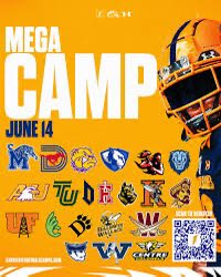 I will be at Kent St tomorrow for camp. Excited to compete and meet some coaches! <a href="/Coach_ZBlair/">Zack Blair</a> <a href="/coachmacarney/">Mark A. Carney - Coach MAC</a> <a href="/CoachDashh/">Donzale Ashley</a> <a href="/CoachDerickson/">Kyle Derickson</a>