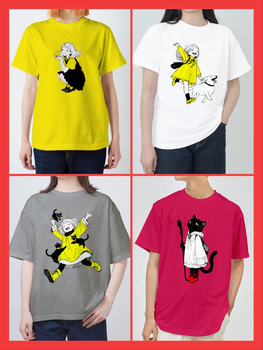 .

           ショップのキャンペーンで
　　　明日15日までなのですが、
           Tシャツ【¥1000引き】です♪

　　　新しく更新しましたので
　　　良かったら見てくださいね↓

　　　suzuri.jp/lapis_hyy

.
#イラスト