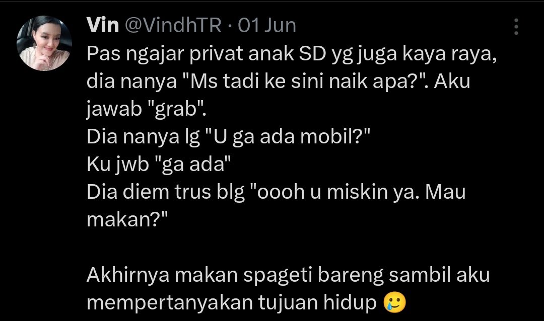 KUMPULAN CERITA BUAT MENGHIBUR KEMISKINAN KALIAN ‼️

- A THREAD -
