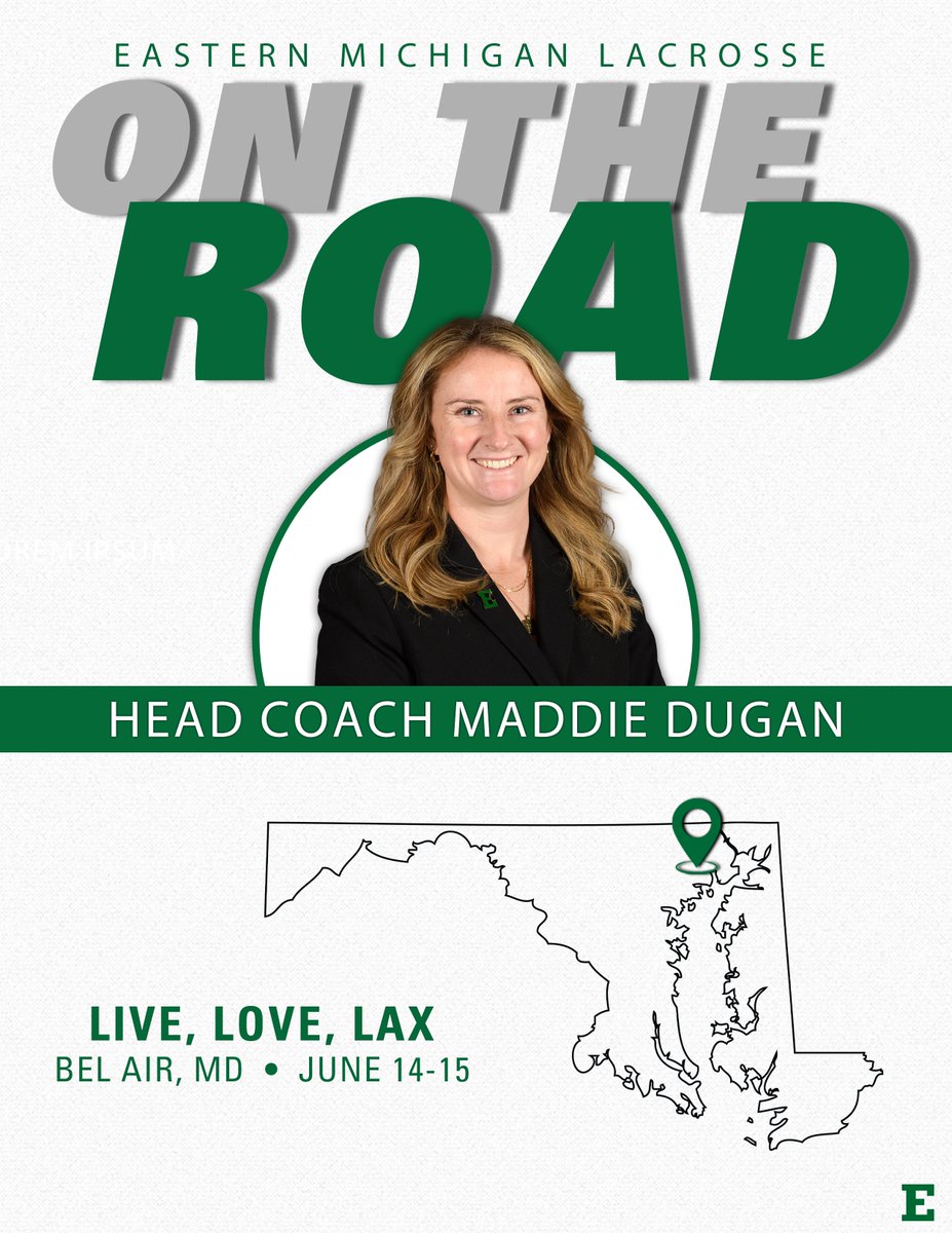 𝐎𝐧 𝐭𝐡𝐞 𝐑𝐨𝐚𝐝!

Head Coach Maddie Dugan will be looking for new Eagles this weekend in Maryland!

#EMUEagles
