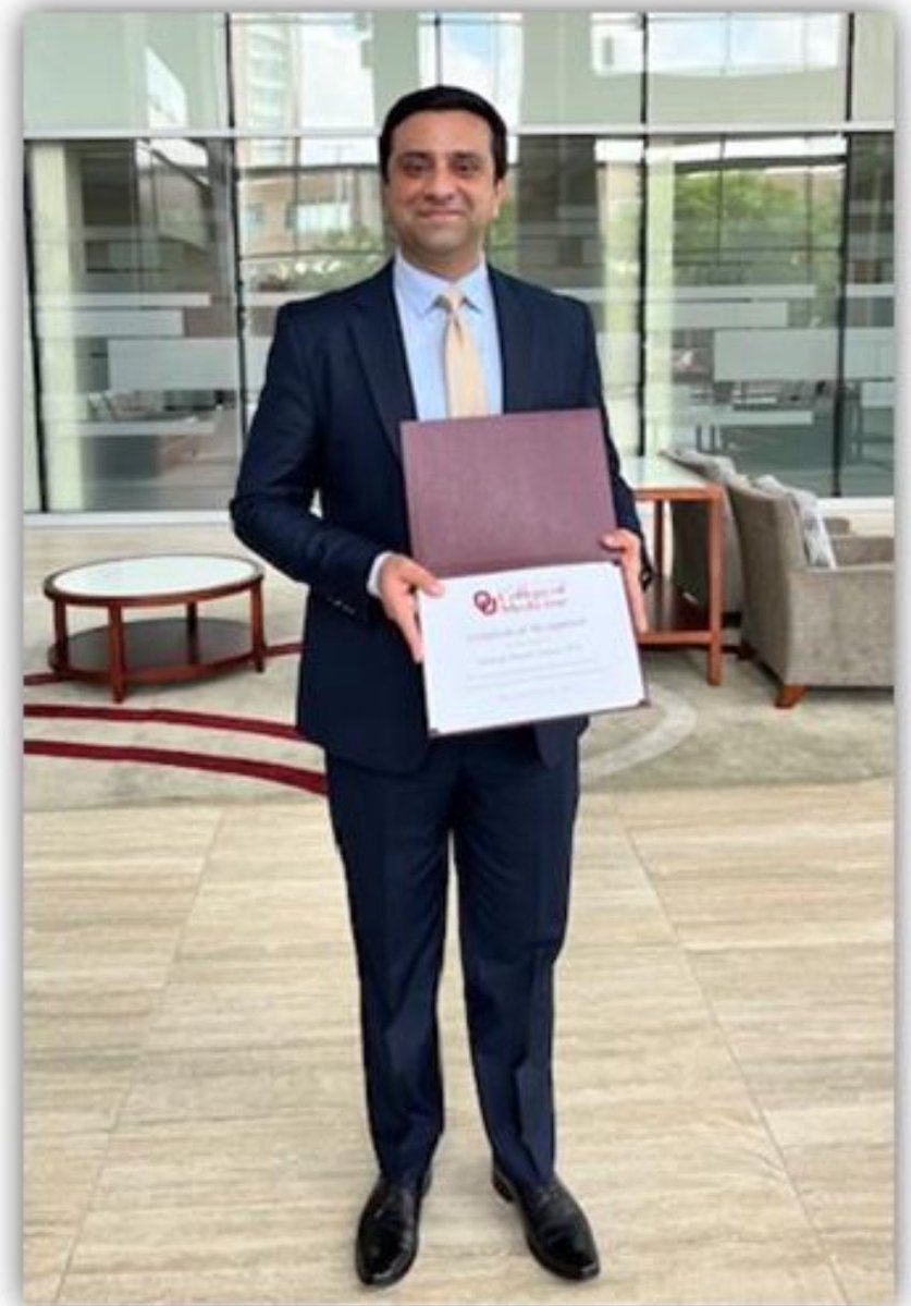 Zain Asad, MD, MS, FACC FAHA (@zainasadcardonc) on Twitter photo 🎉 PD Brag Alert!
Huge congratulations to <a href="/khawaja6216/">Khawaja Hassan Akhtar</a>🏆 “Lloyd & Ruth Rader Resident Physician Scholarship Award” 🏆from OU GMEC for his outstanding achievements in education, research, and patient care — a true role model in medical training! 👏💪 #ProudPD #MedEd #FutureLeader 🎉 PD Brag Alert!
Huge congratulations to <a href="/khawaja6216/">Khawaja Hassan Akhtar</a>🏆 “Lloyd & Ruth Rader Resident Physician Scholarship Award” 🏆from OU GMEC for his outstanding achievements in education, research, and patient care — a true role model in medical training! 👏💪 #ProudPD #MedEd #FutureLeader