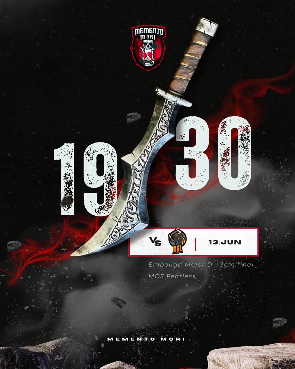 Memento Mori (@mmtmori1) on Twitter photo Vale a vida!
Dia de semifinal na <a href="/EmpoligaVP/">Empoliga VP</a>!
Vamos enfrentar o pessoal da GSL em uma série MD5! Vale a vida!
Dia de semifinal na <a href="/EmpoligaVP/">Empoliga VP</a>!
Vamos enfrentar o pessoal da GSL em uma série MD5!
